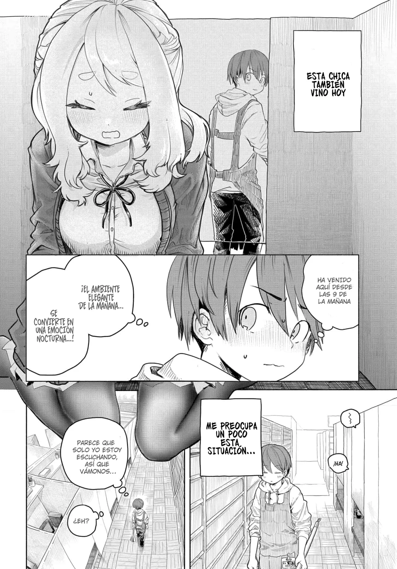 Una clienta habitual quiere divertirse Capítulo 4 - Page 4