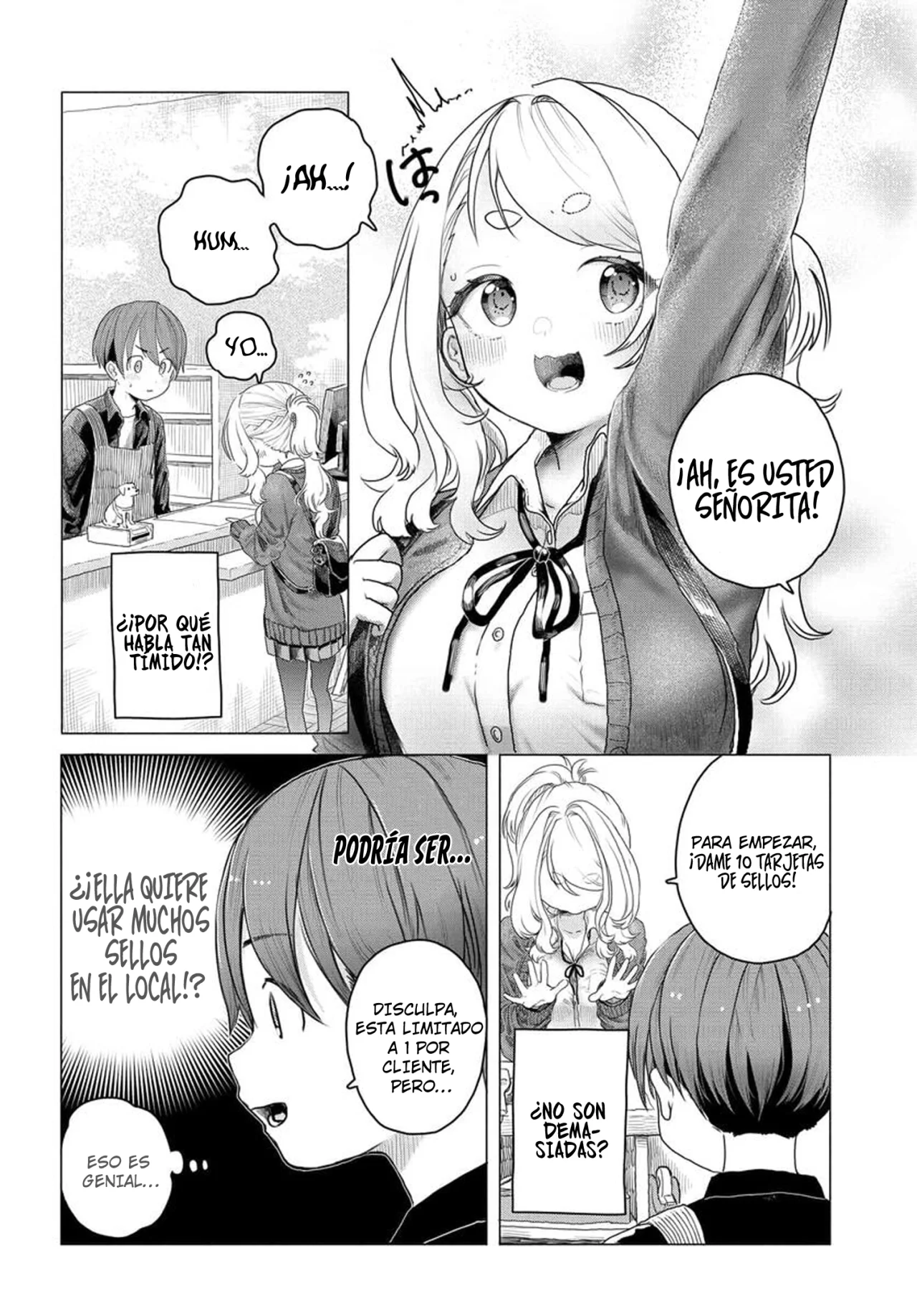 Una clienta habitual quiere divertirse Capítulo 7 - Page 3