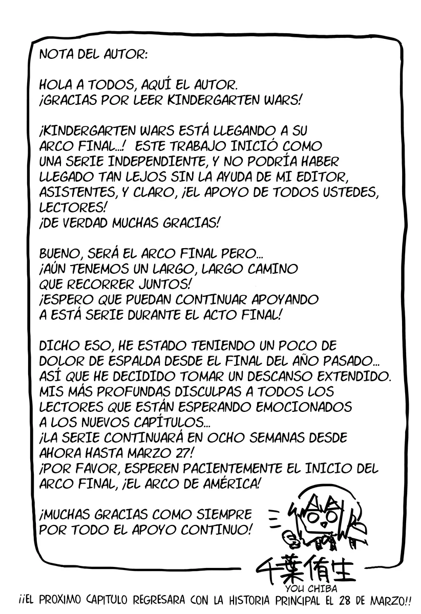 Youchien WARS Capítulo 102 - Page 38