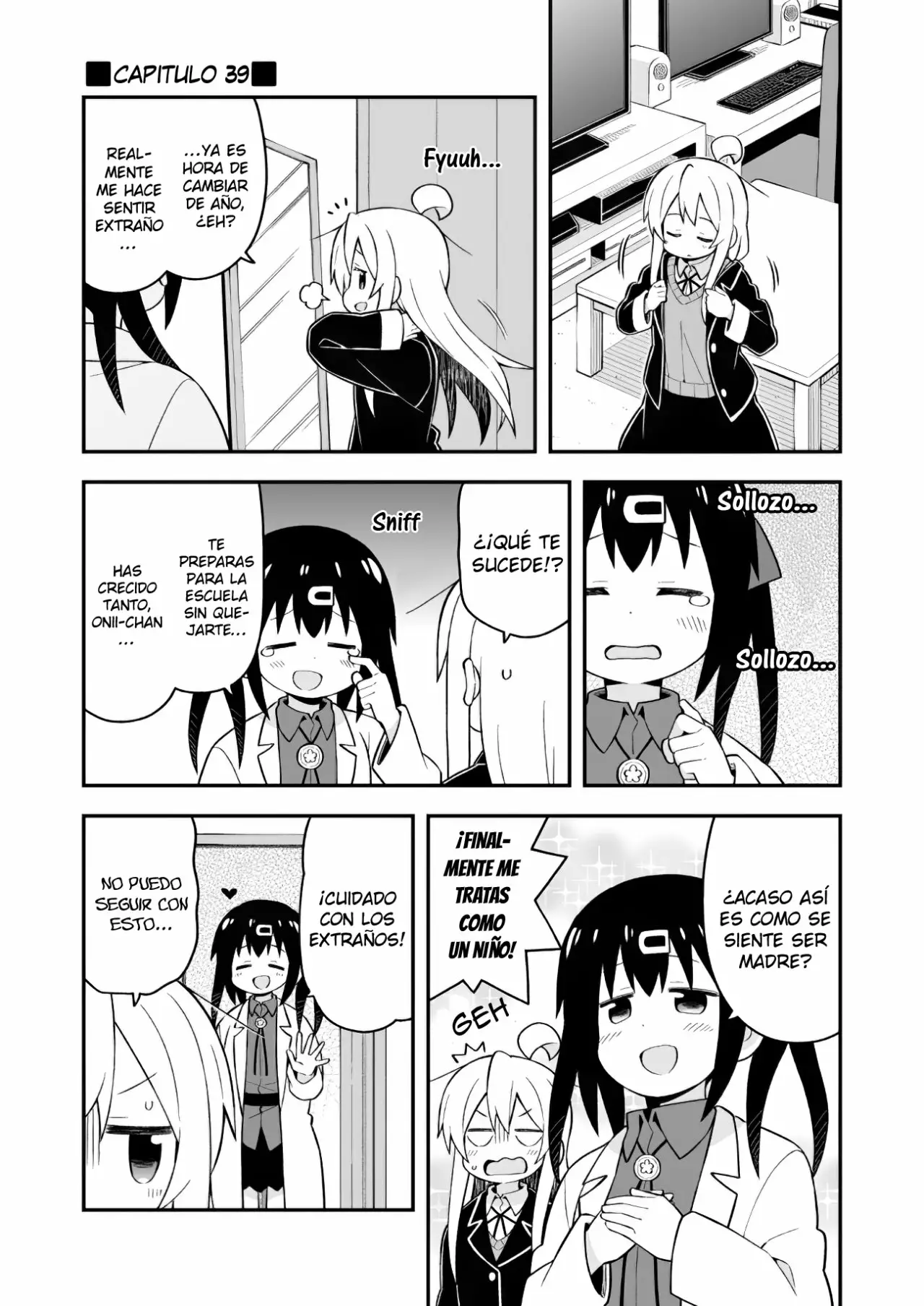 Onii-chan wa Oshimai Capítulo 39 - Page 3