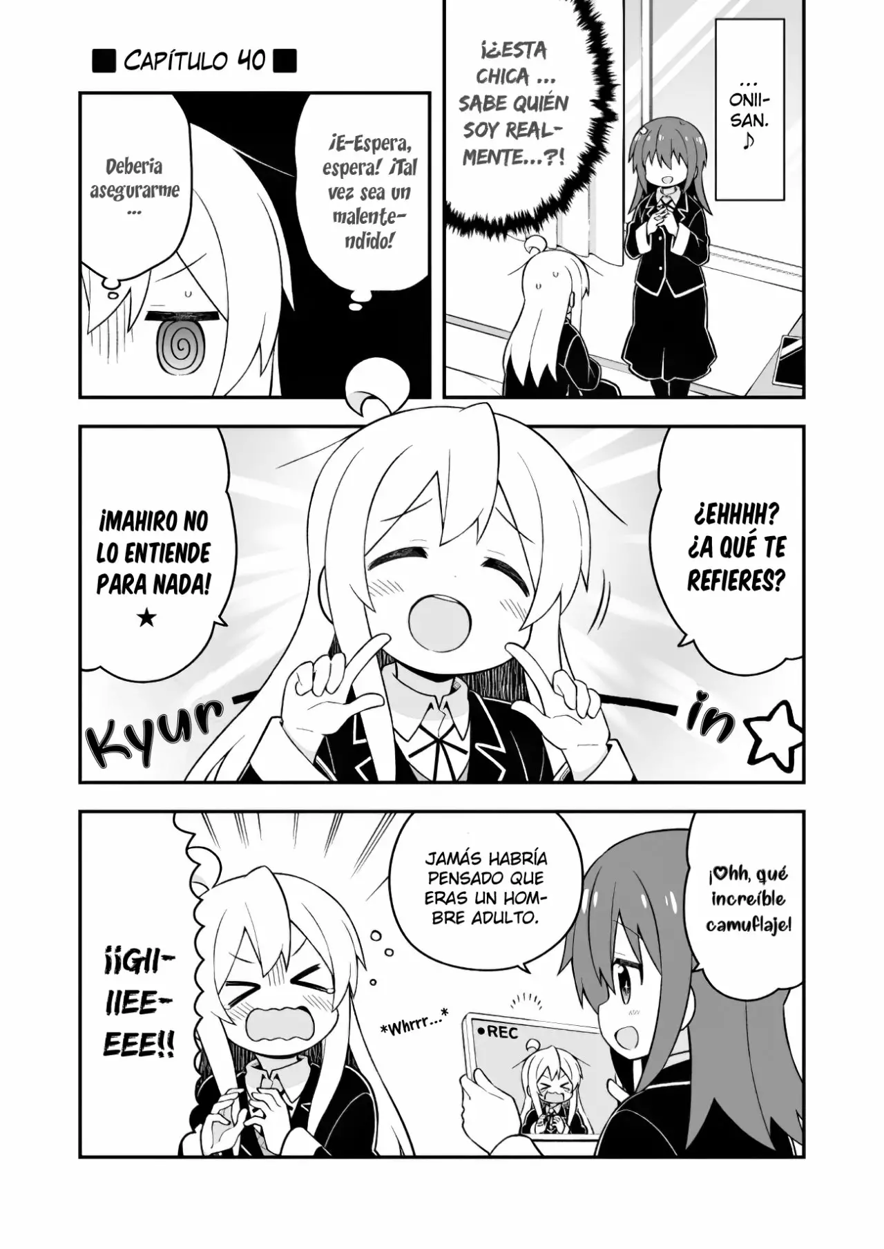 Onii-chan wa Oshimai Capítulo 40 - Page 2