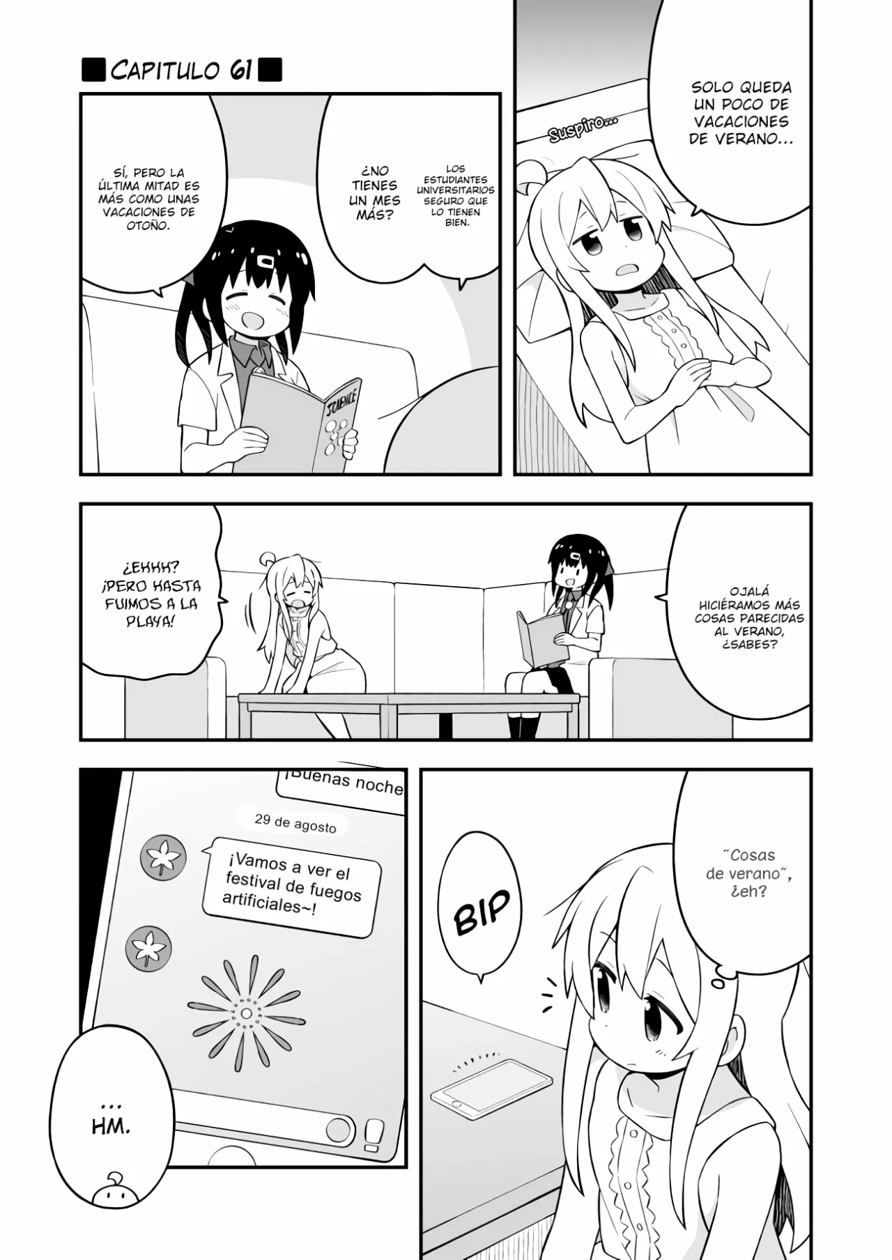 Onii-chan wa Oshimai Capítulo 61 - Page 2