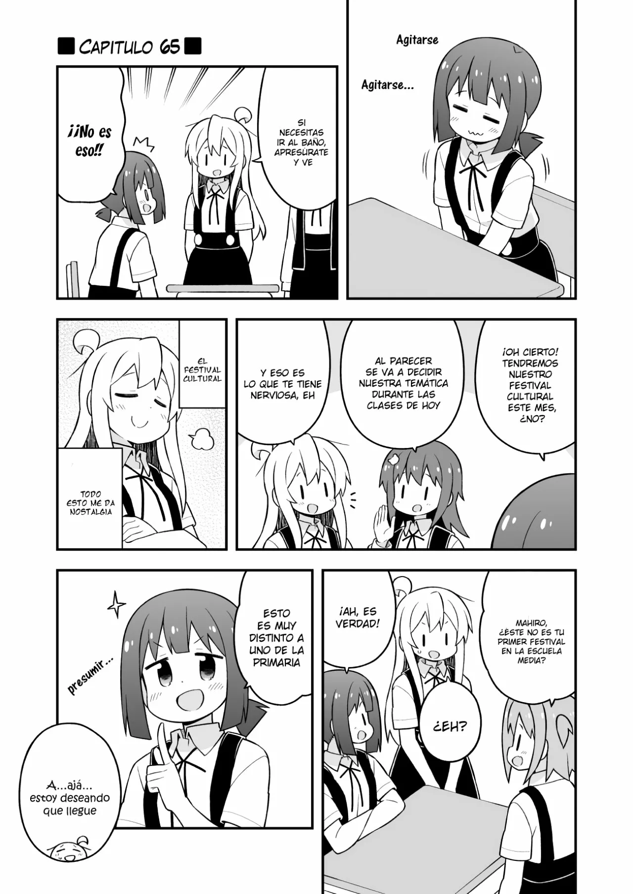 Onii-chan wa Oshimai Capítulo 65 - Page 2