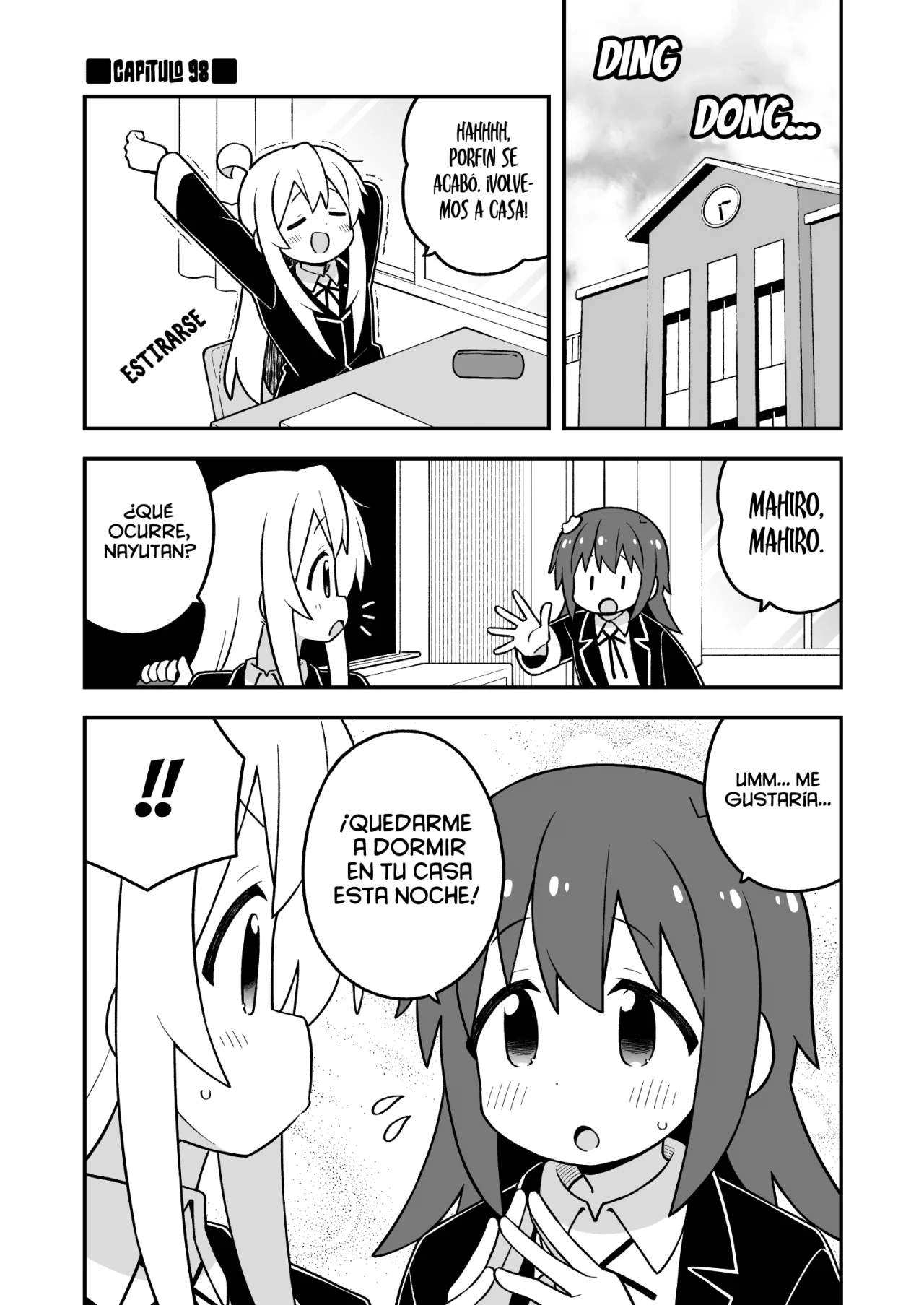 Onii-chan wa Oshimai Capítulo 98 - Page 2