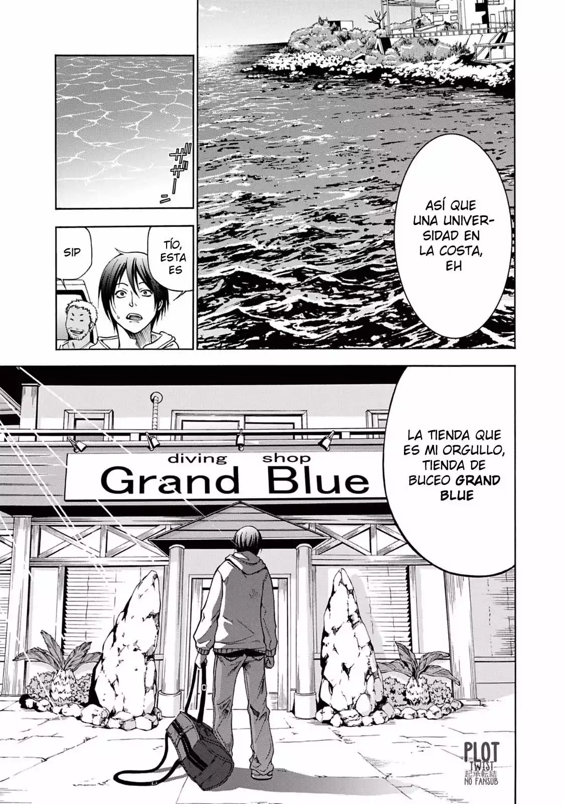 Grand Blue Capítulo 1 - Page 12