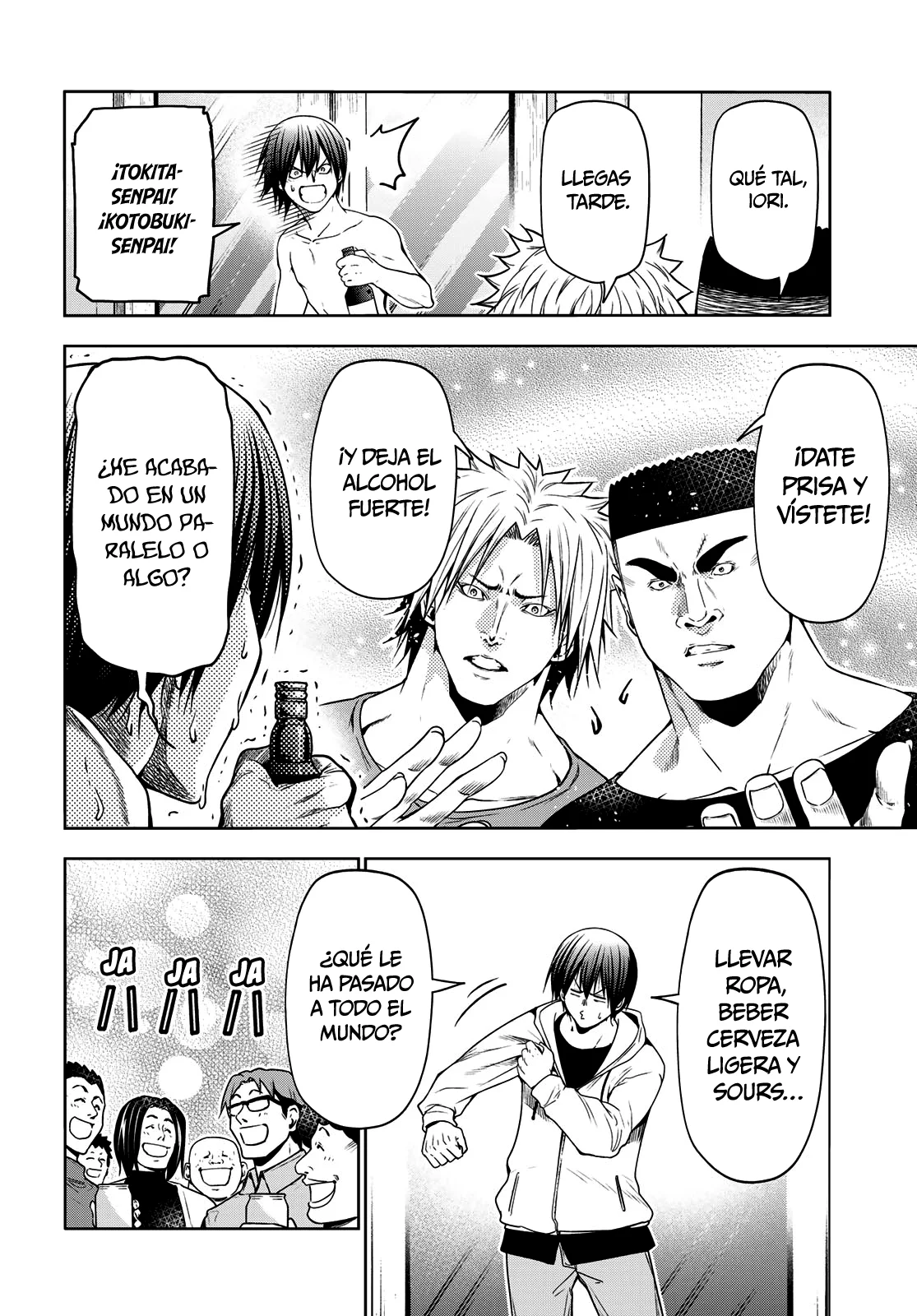 Grand Blue Capítulo 100 - Page 14