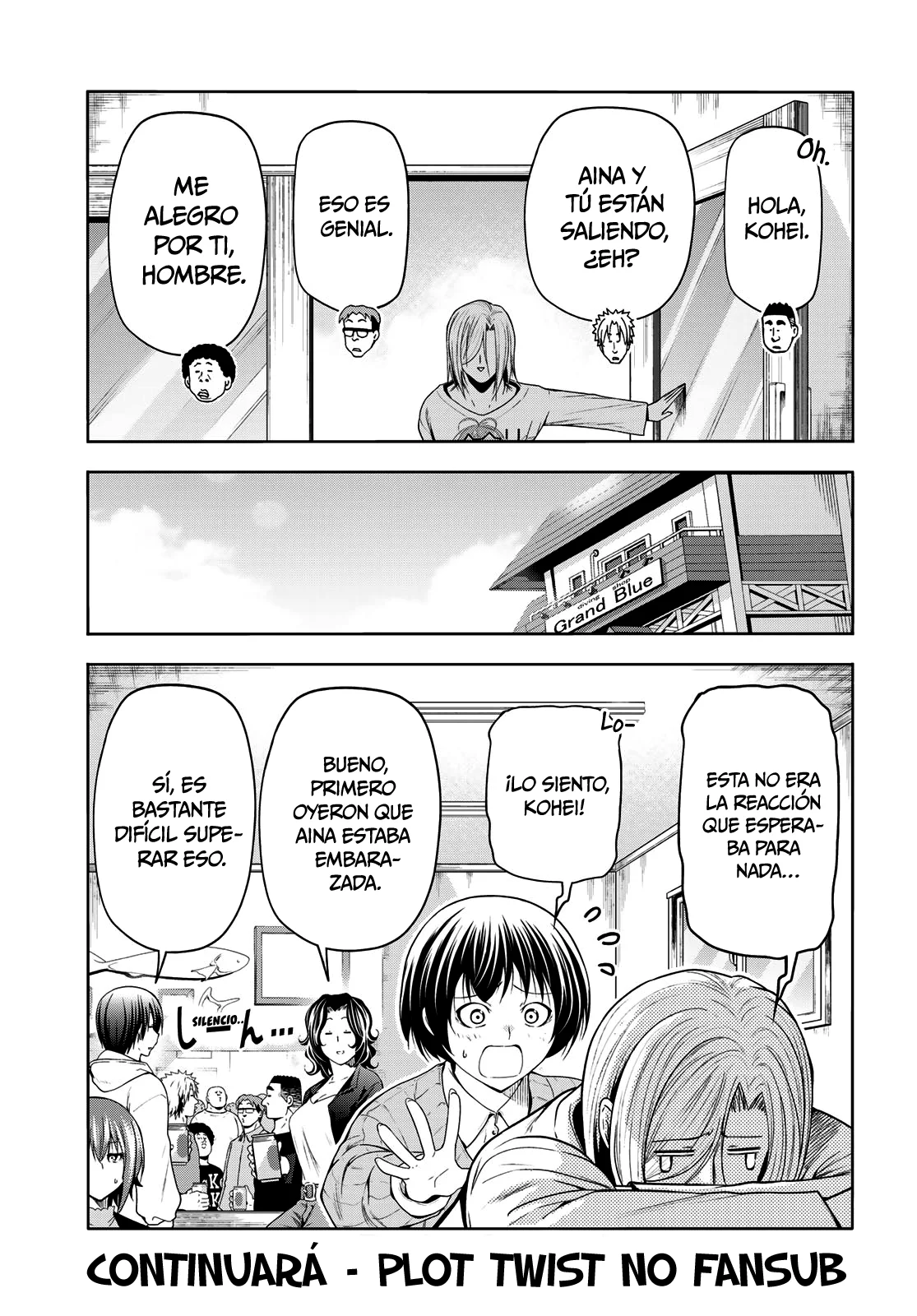 Grand Blue Capítulo 100 - Page 37