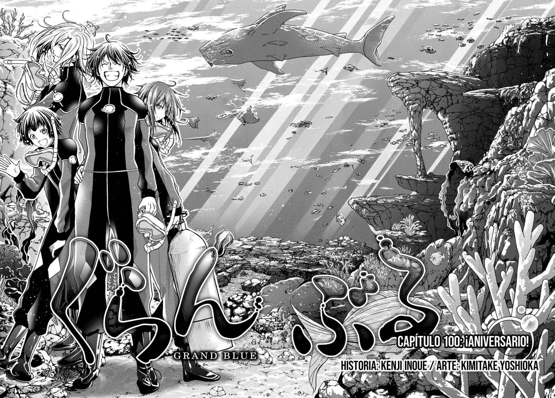 Grand Blue Capítulo 100 - Page 4