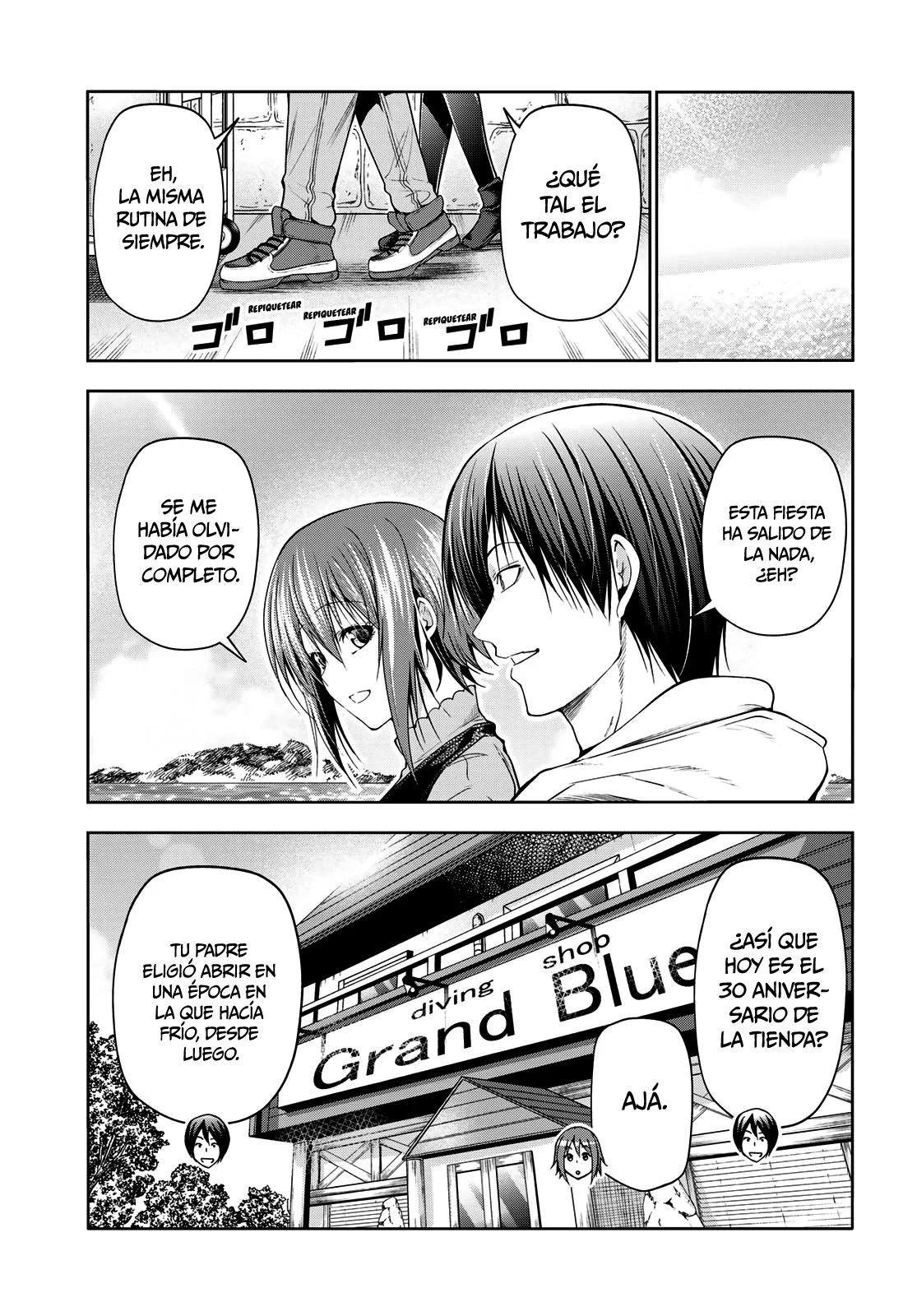 Grand Blue Capítulo 100 - Page 6