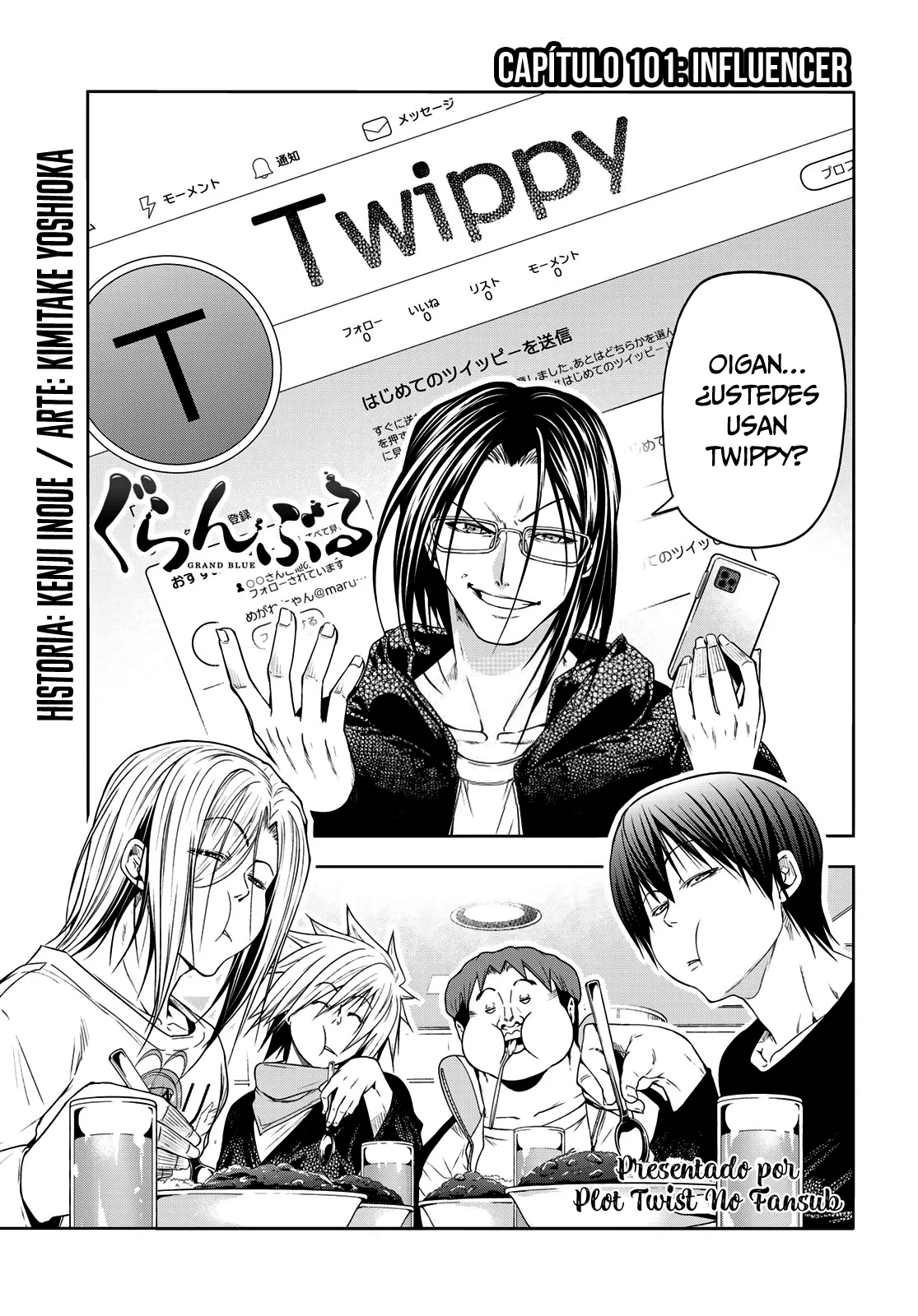 Grand Blue Capítulo 101 - Page 3