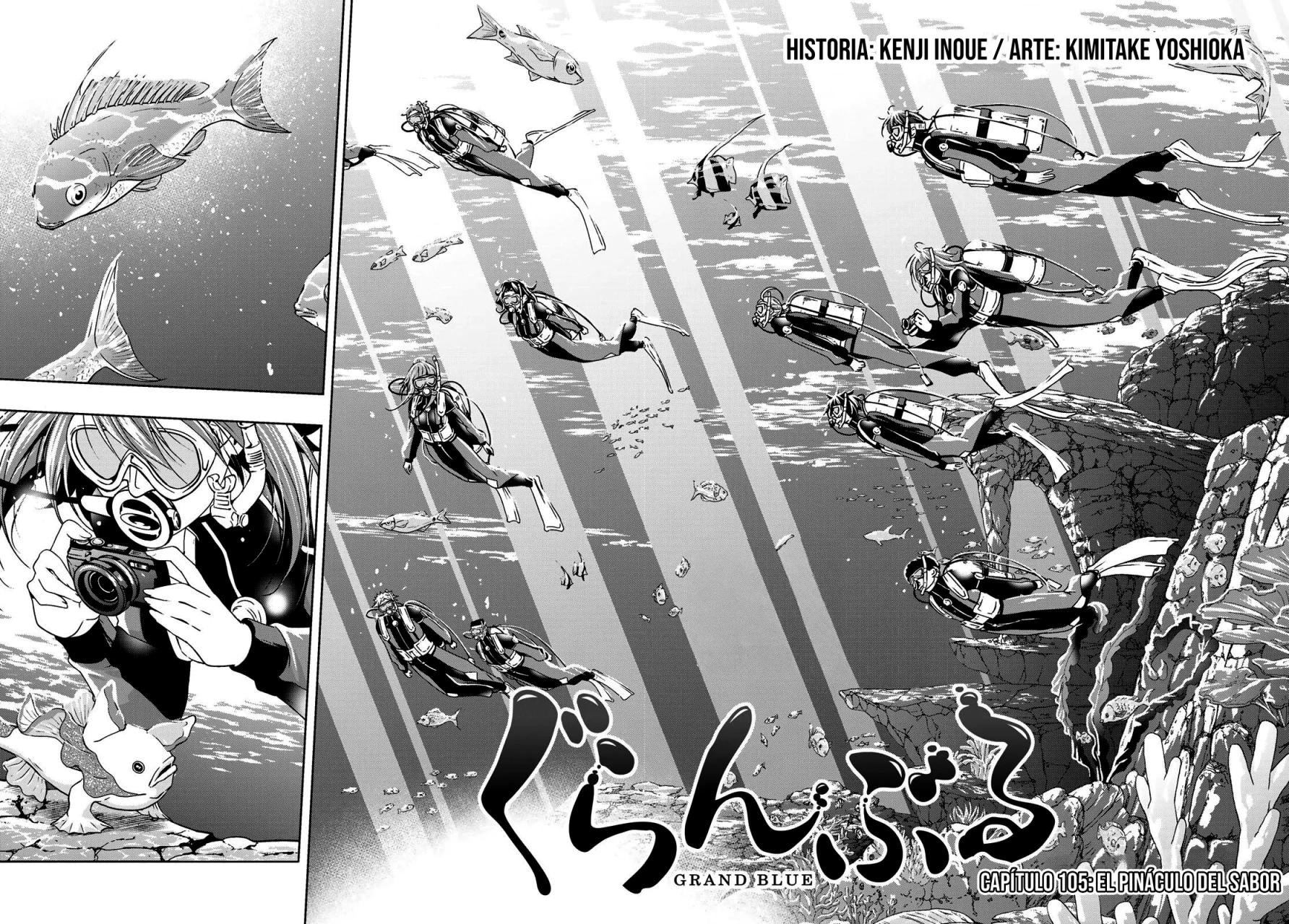 Grand Blue Capítulo 105 - Page 3