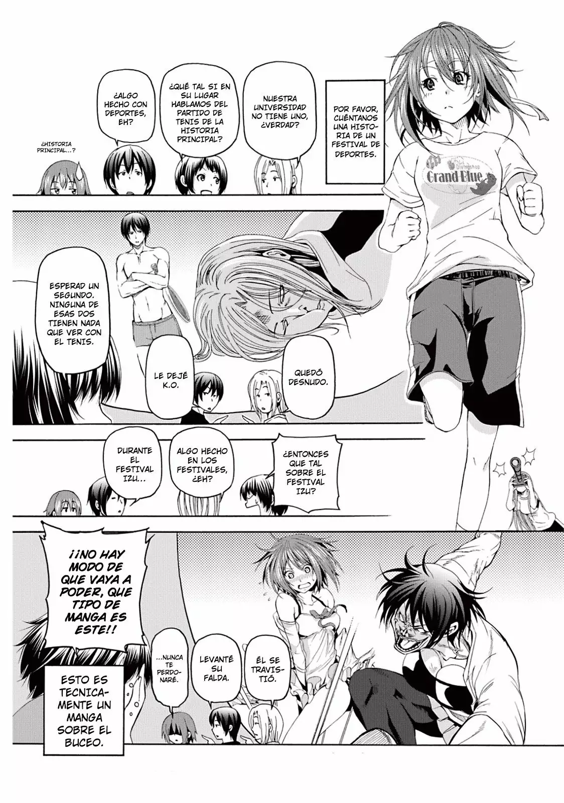 Grand Blue Capítulo 17 - Page 57