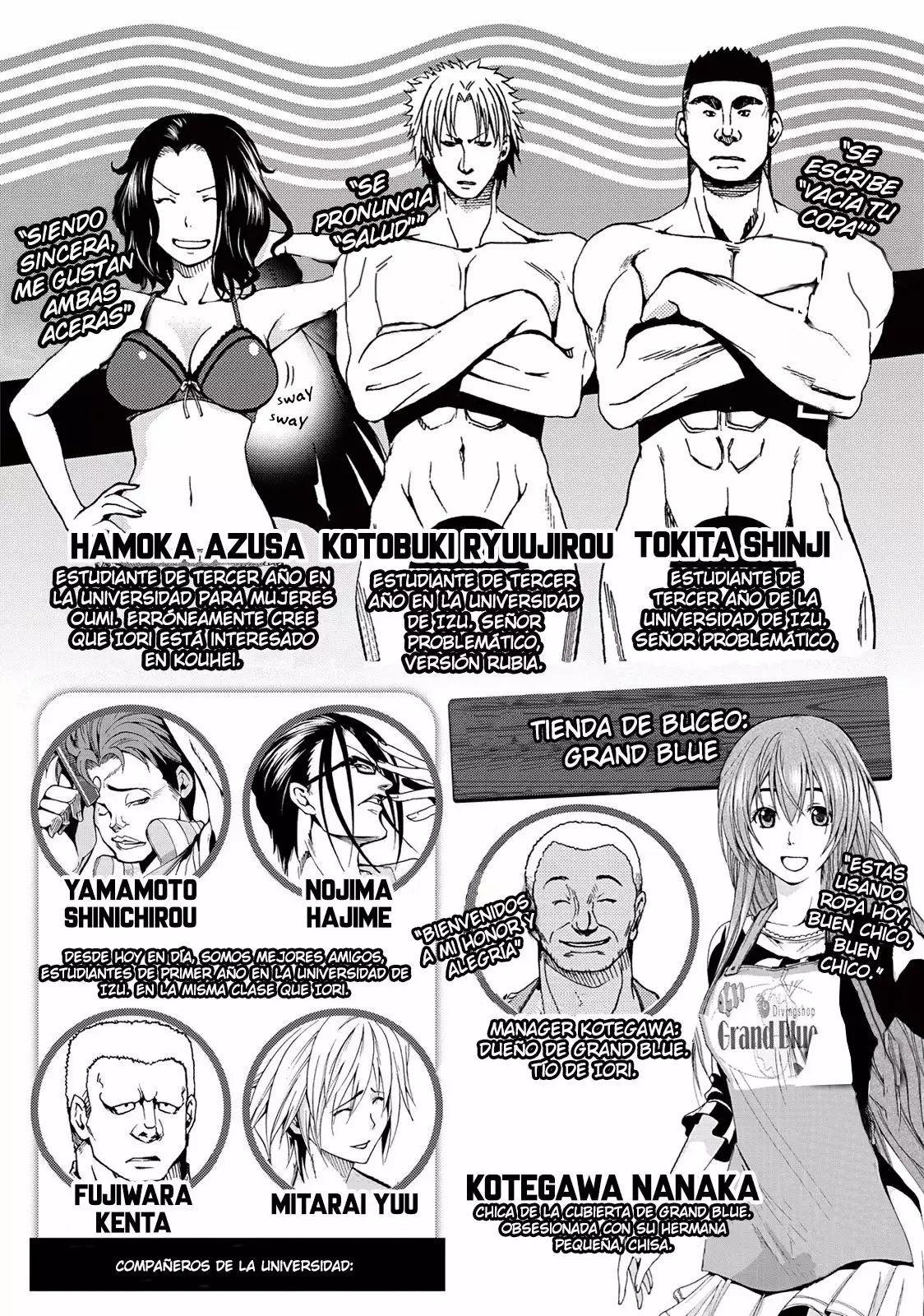 Grand Blue Capítulo 18 - Page 6