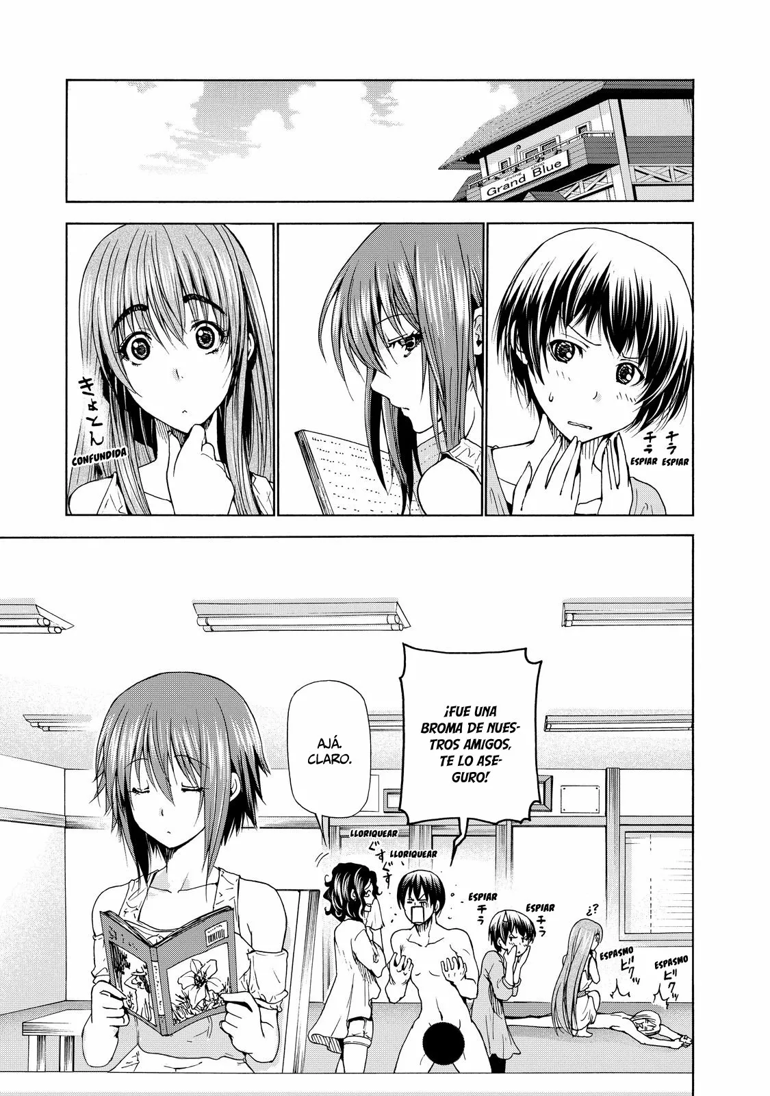 Grand Blue Capítulo 28.5 - Page 34