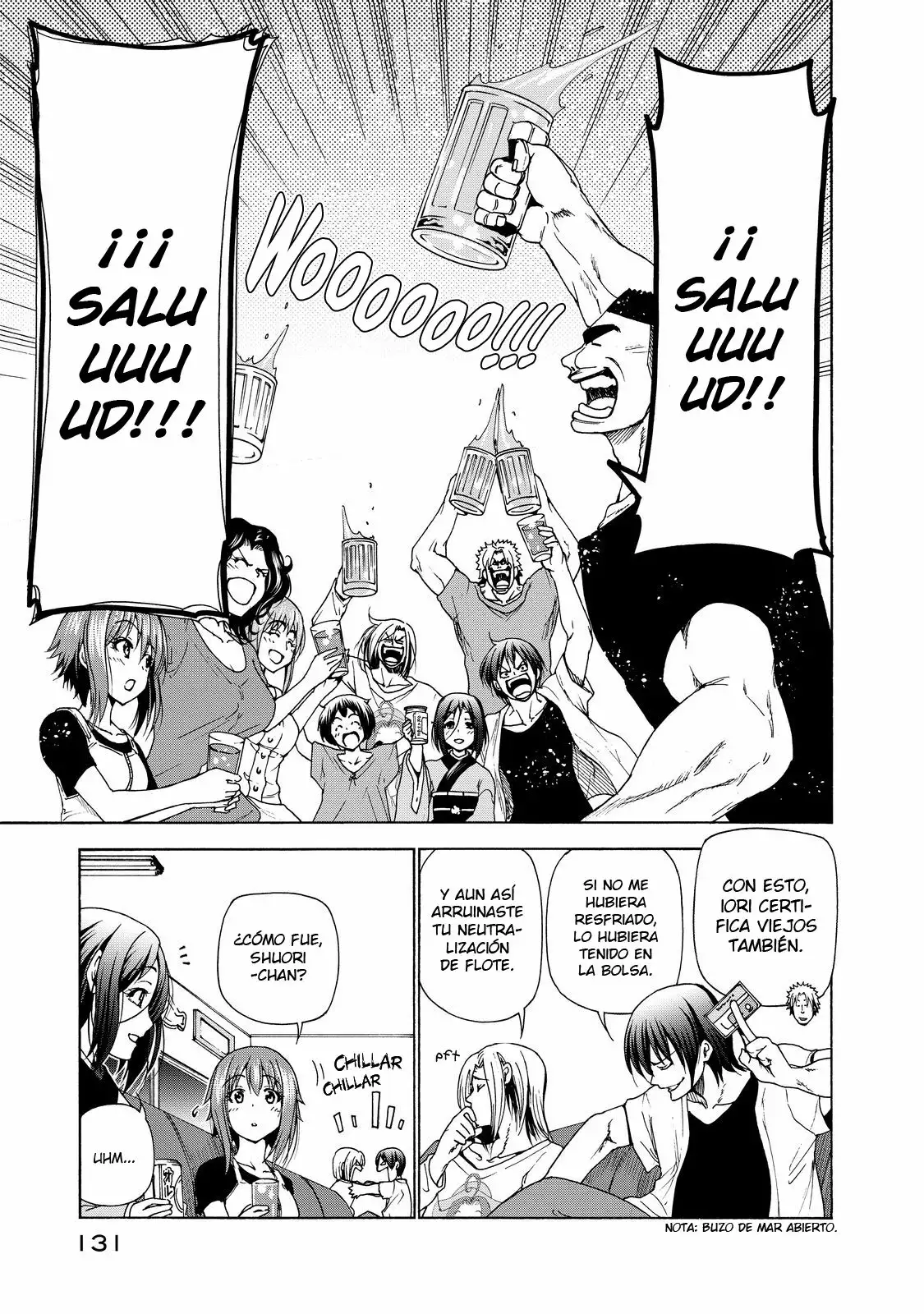 Grand Blue Capítulo 28 - Page 41