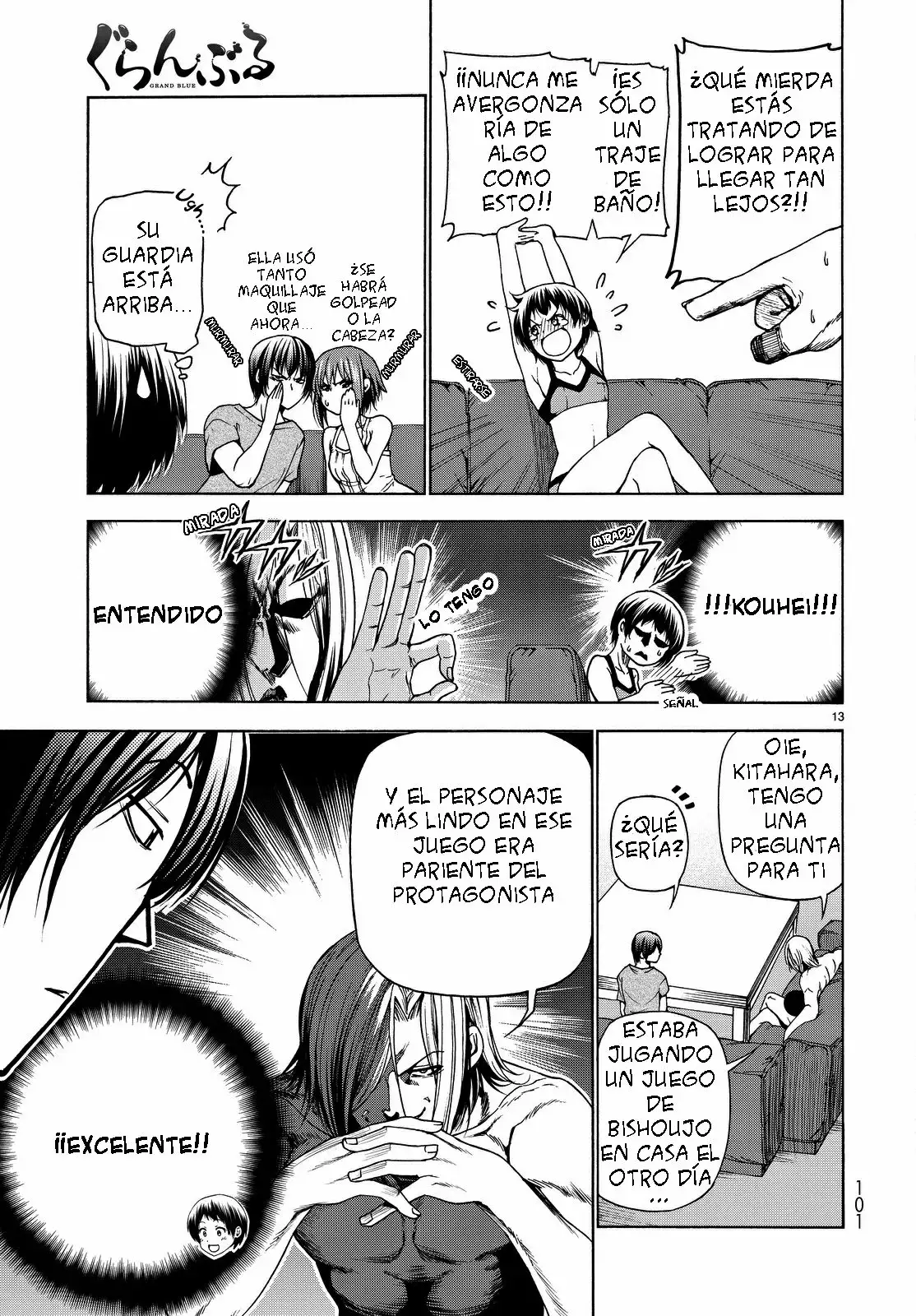 Grand Blue Capítulo 29 - Page 12