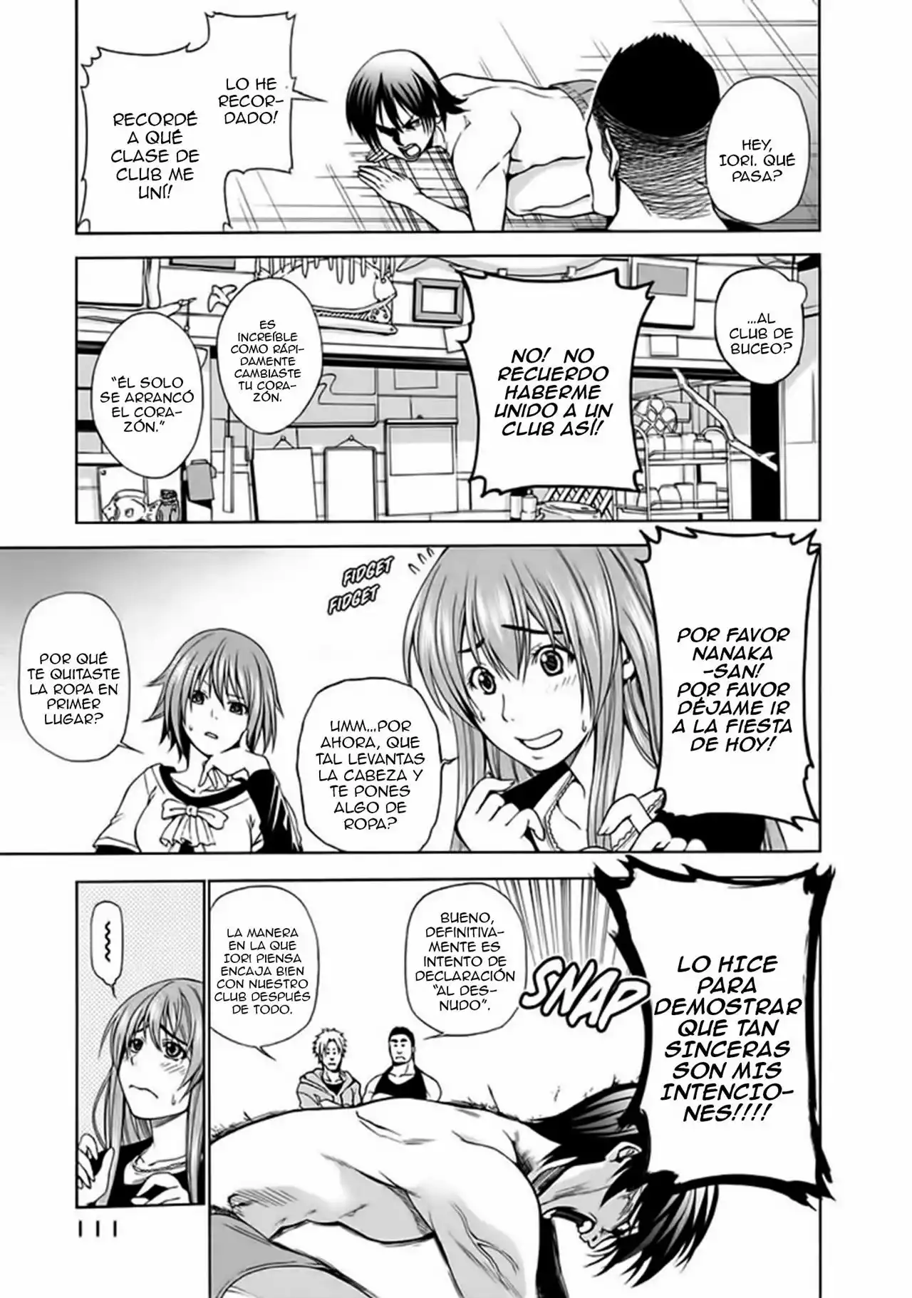 Grand Blue Capítulo 3 - Page 14
