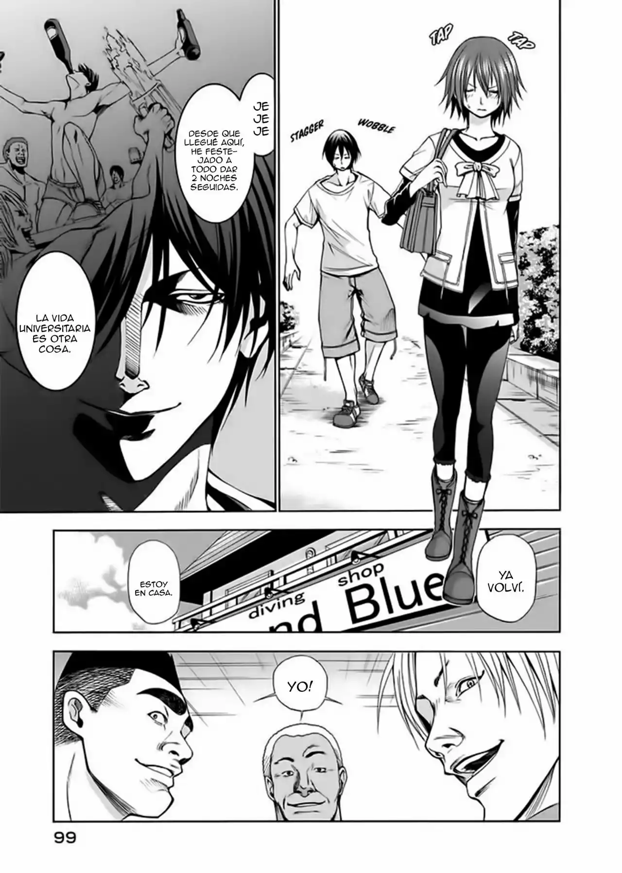 Grand Blue Capítulo 3 - Page 2