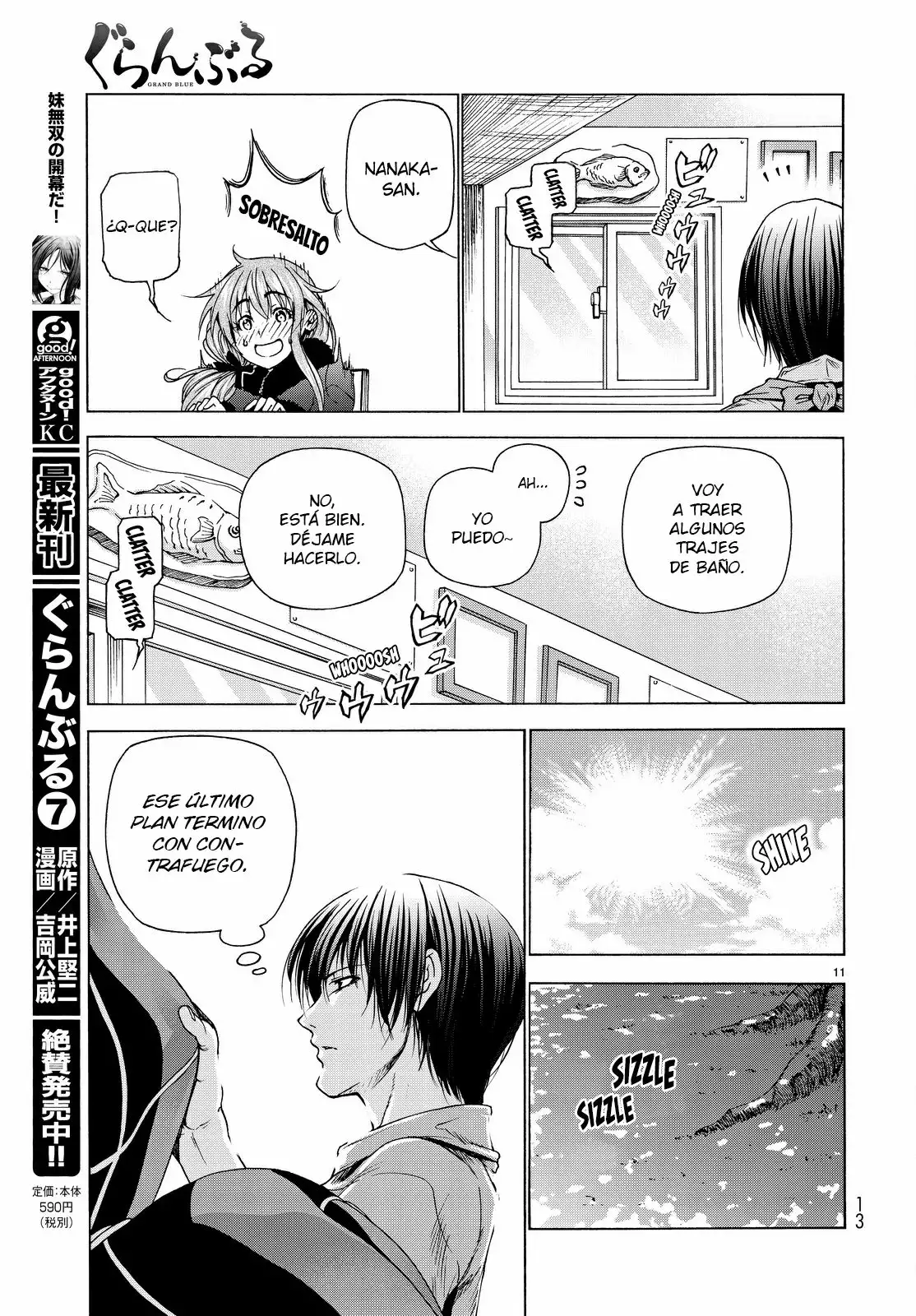Grand Blue Capítulo 30 - Page 12