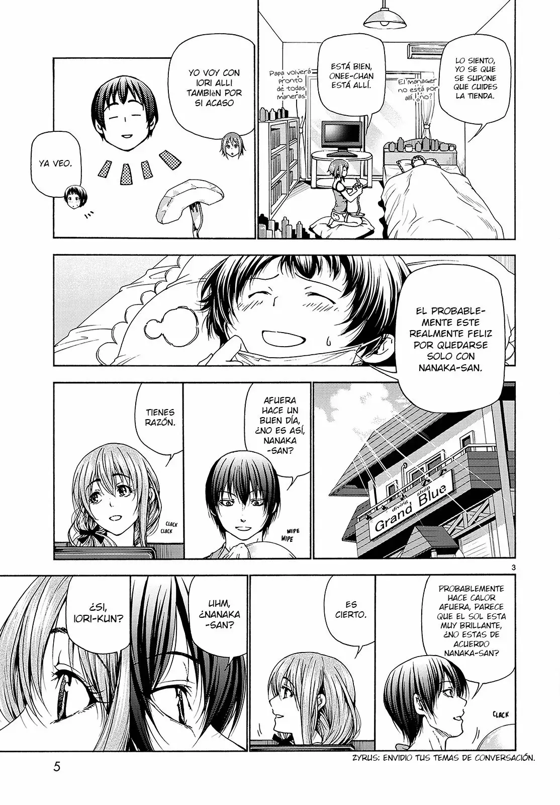 Grand Blue Capítulo 30 - Page 4