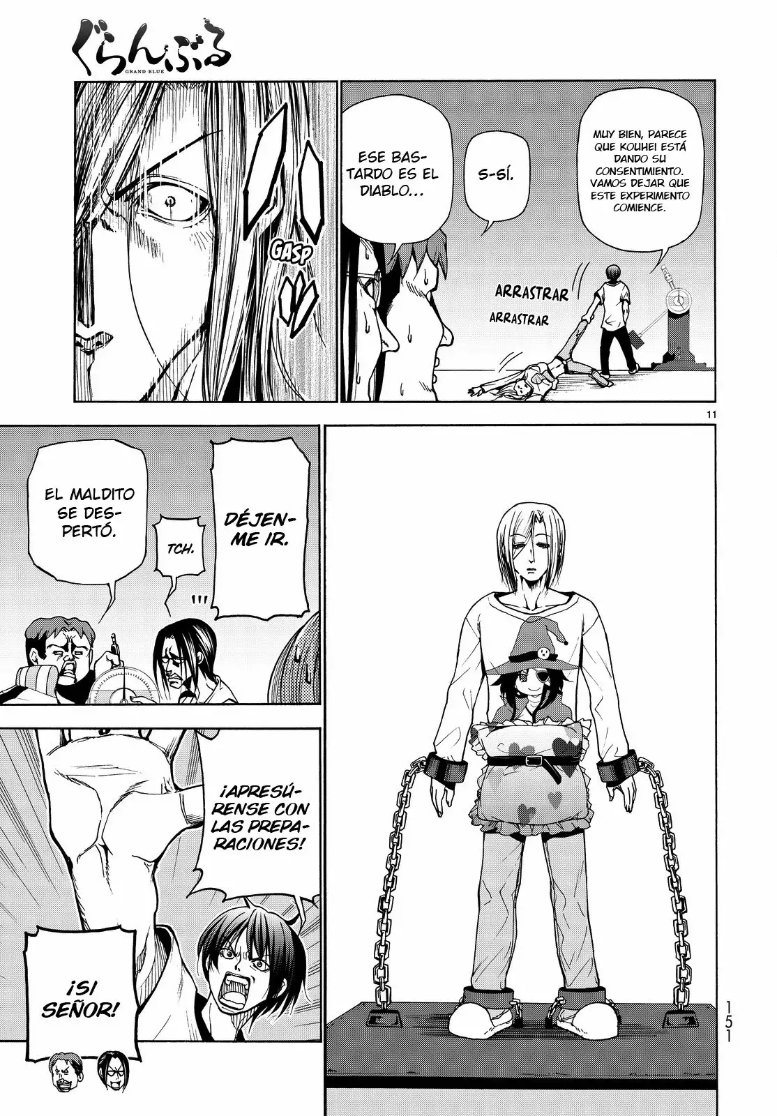 Grand Blue Capítulo 32 - Page 12