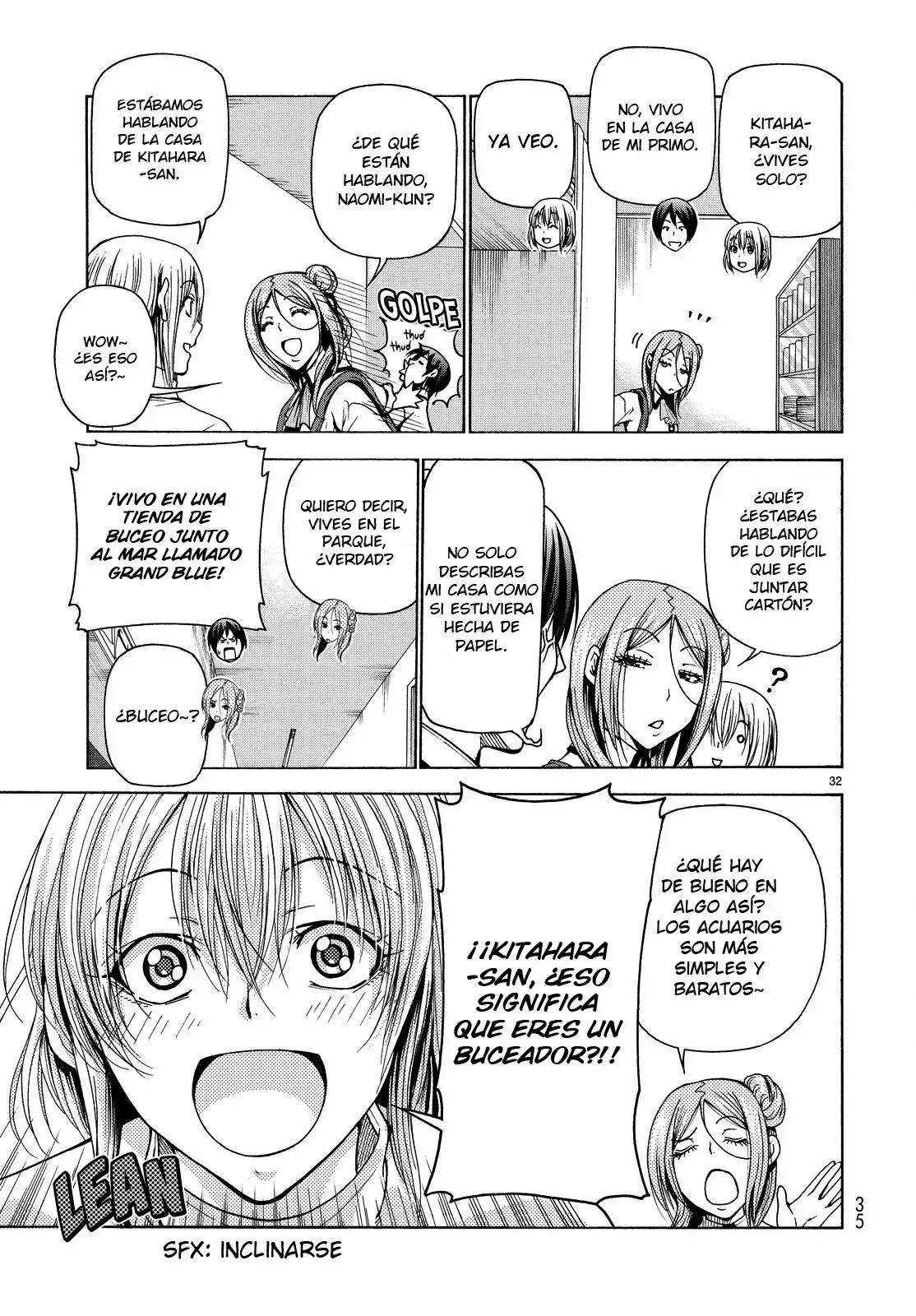 Grand Blue Capítulo 34 - Page 34