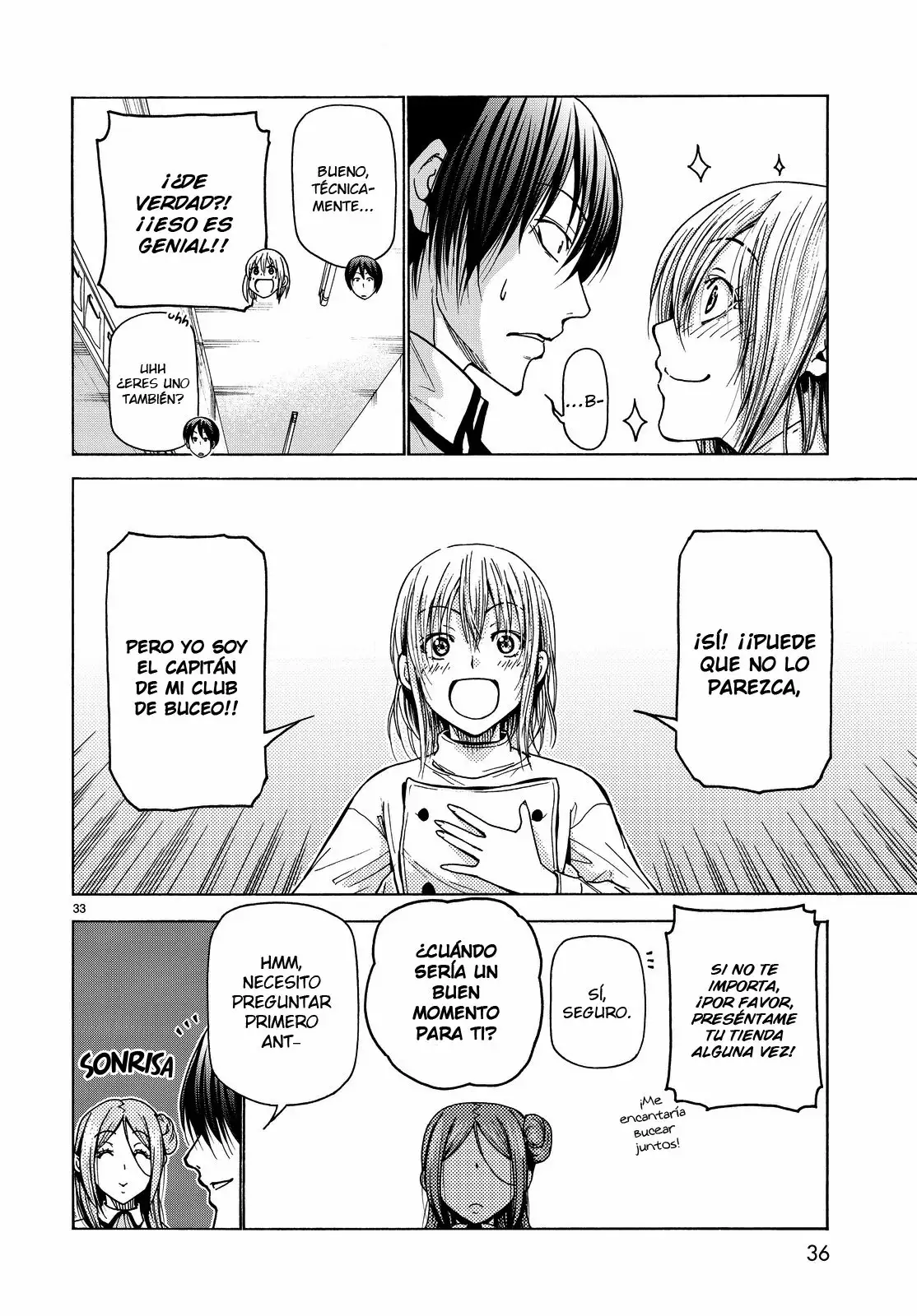 Grand Blue Capítulo 34 - Page 35