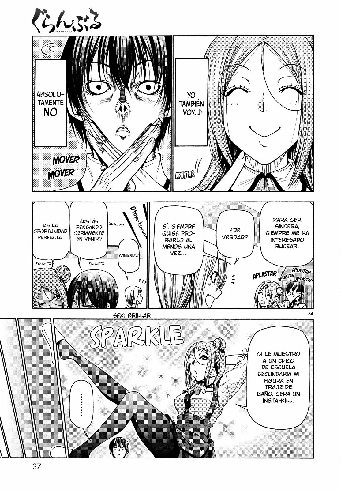 Grand Blue Capítulo 34 - Page 36
