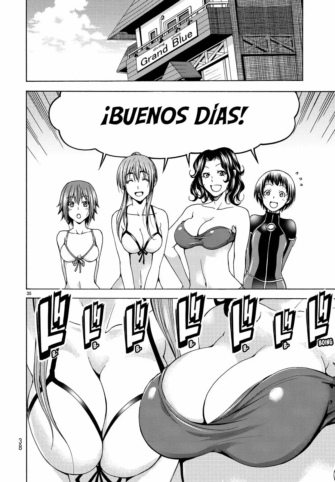 Grand Blue Capítulo 34 - Page 37
