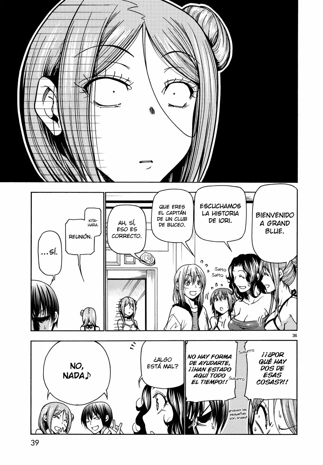 Grand Blue Capítulo 34 - Page 38