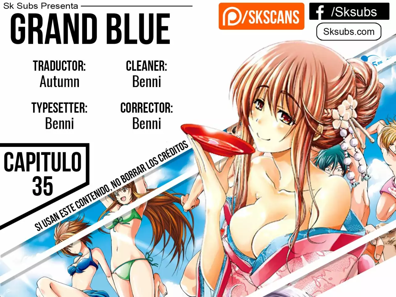 Grand Blue Capítulo 35 - Page 1