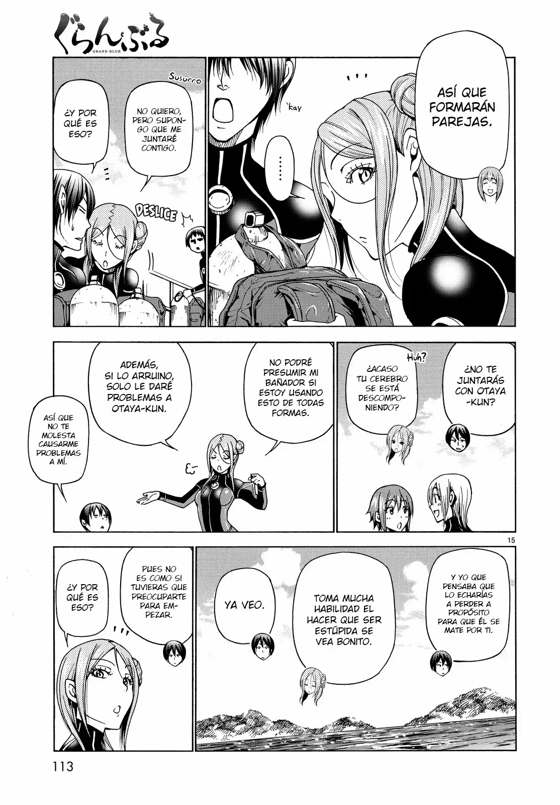 Grand Blue Capítulo 35 - Page 16