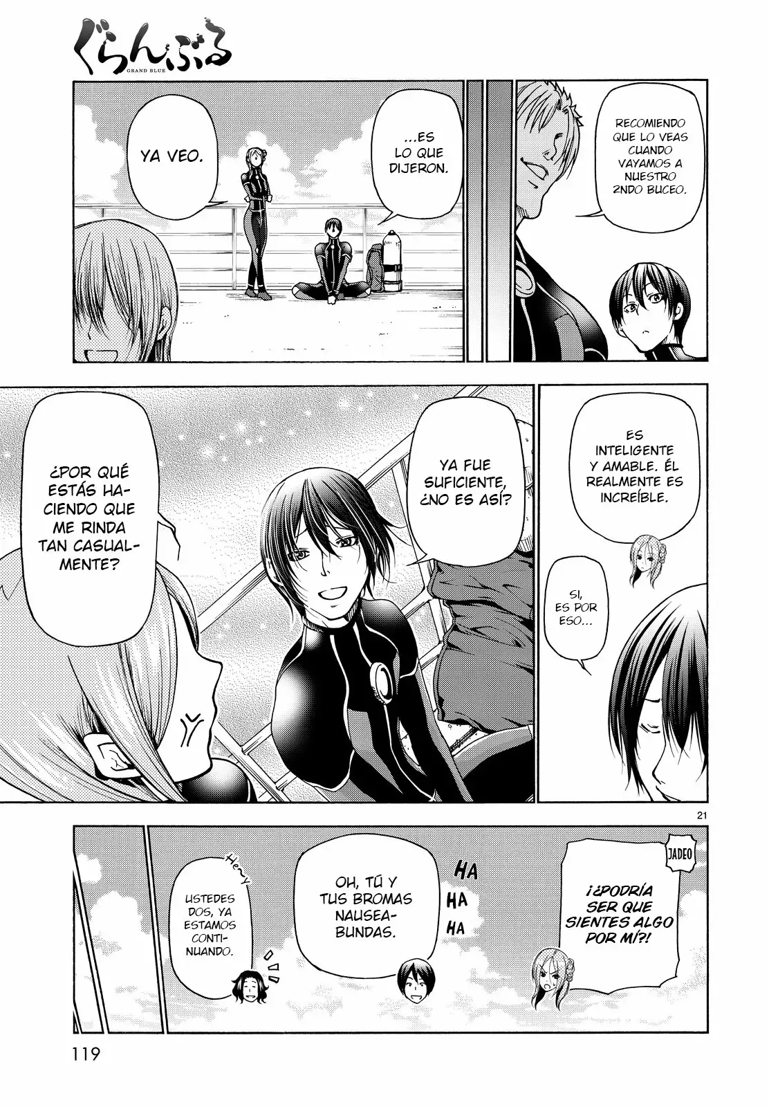 Grand Blue Capítulo 35 - Page 22