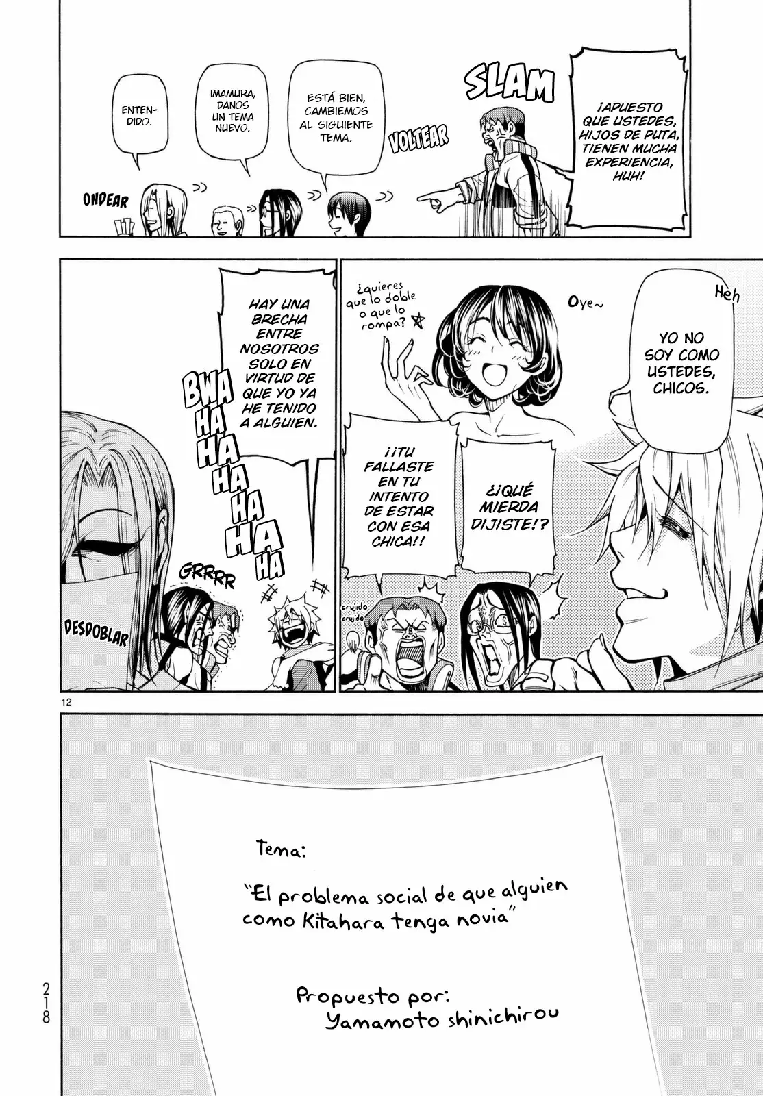 Grand Blue Capítulo 36.5 - Page 13