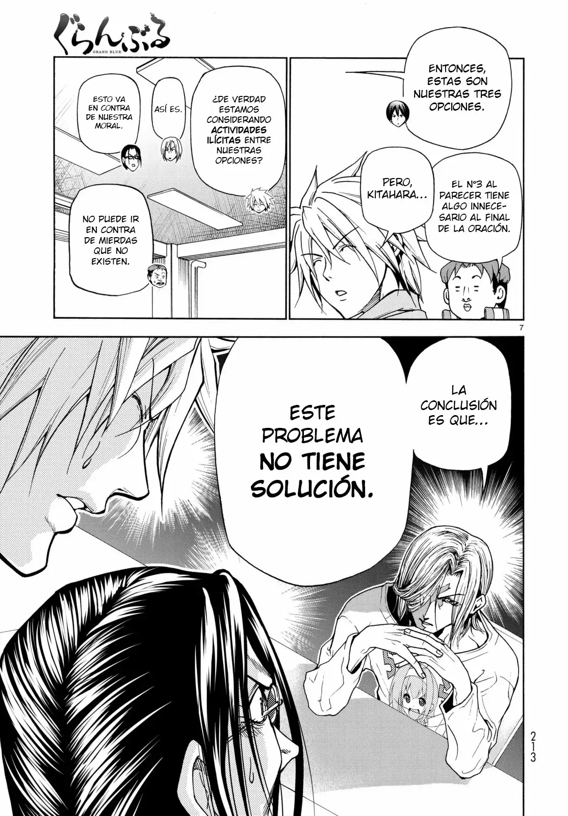 Grand Blue Capítulo 36.5 - Page 8