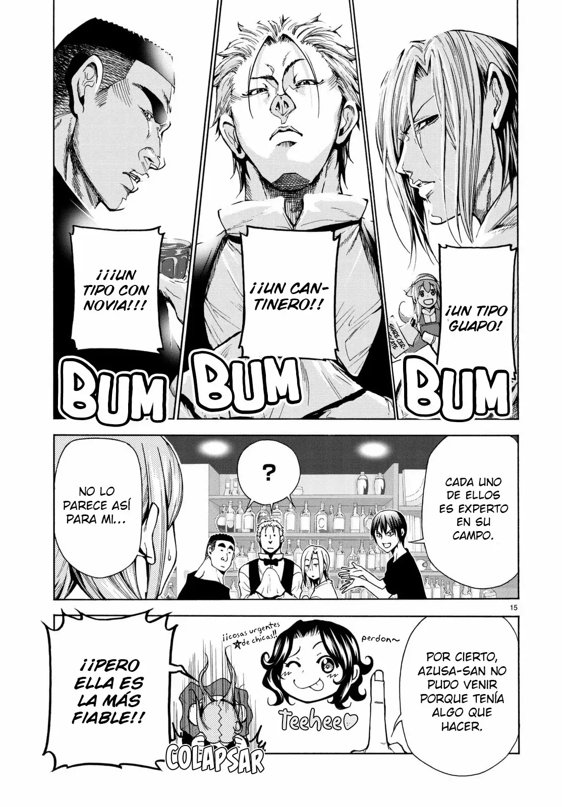 Grand Blue Capítulo 37 - Page 16