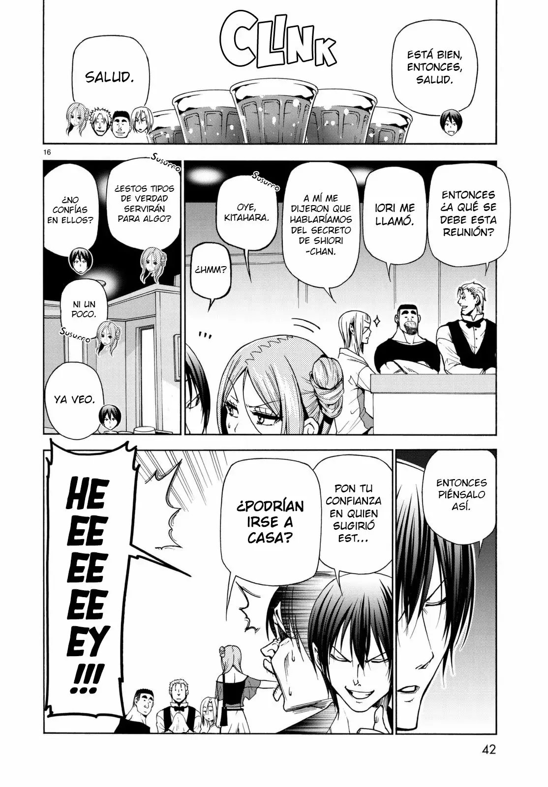 Grand Blue Capítulo 37 - Page 17