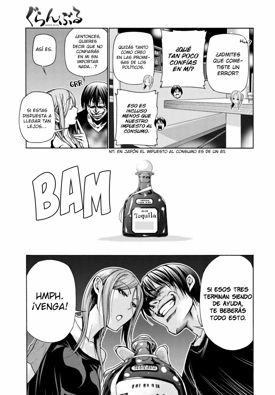 Grand Blue Capítulo 37 - Page 18