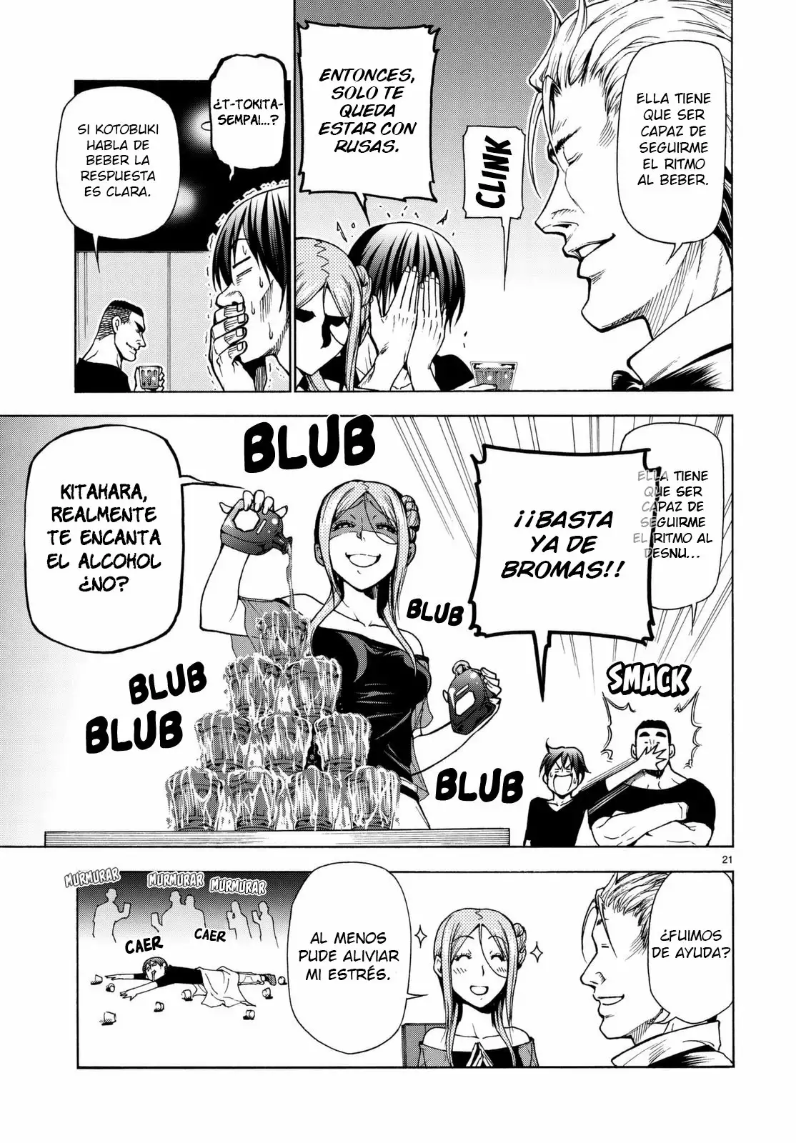 Grand Blue Capítulo 37 - Page 22
