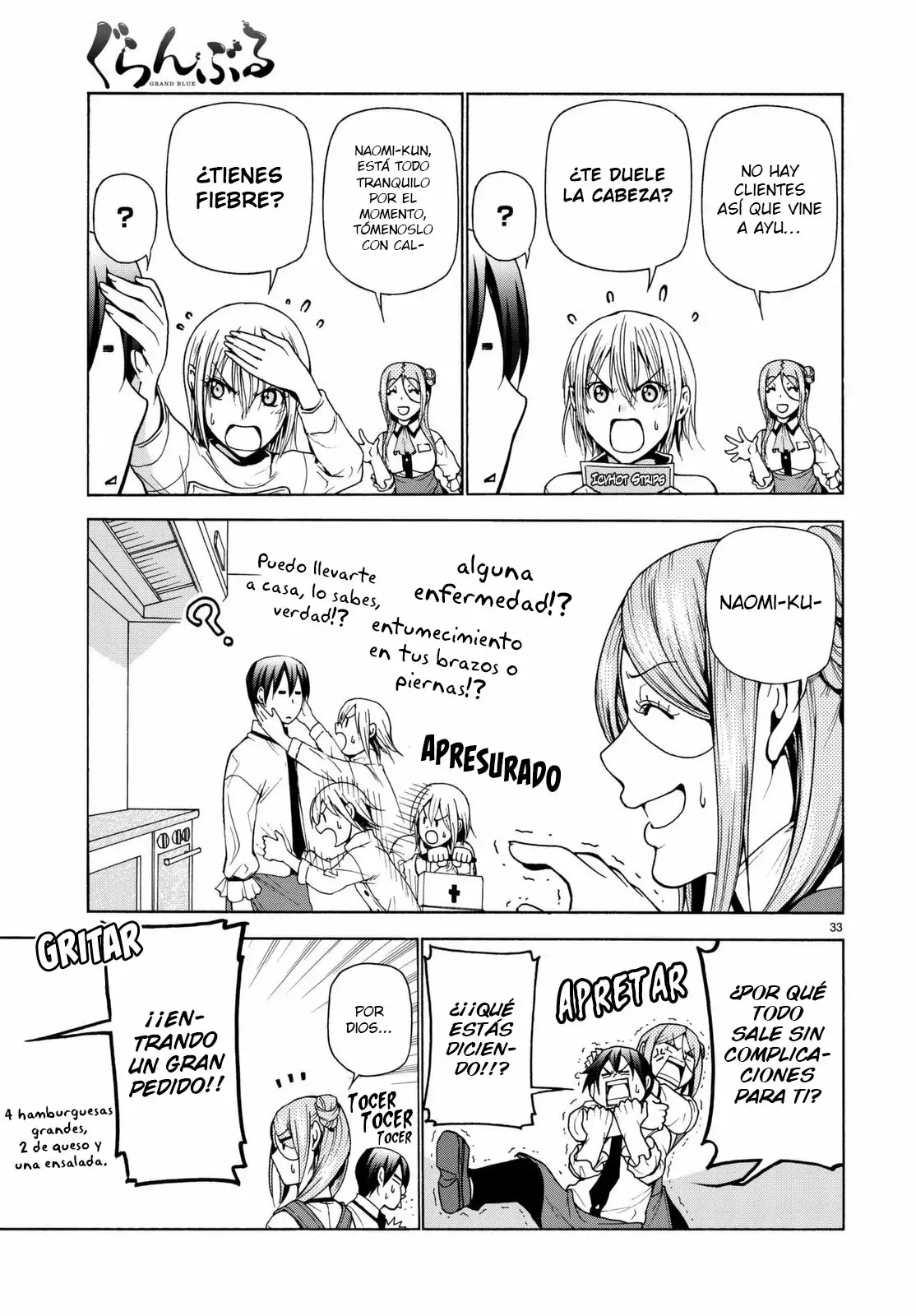 Grand Blue Capítulo 37 - Page 34