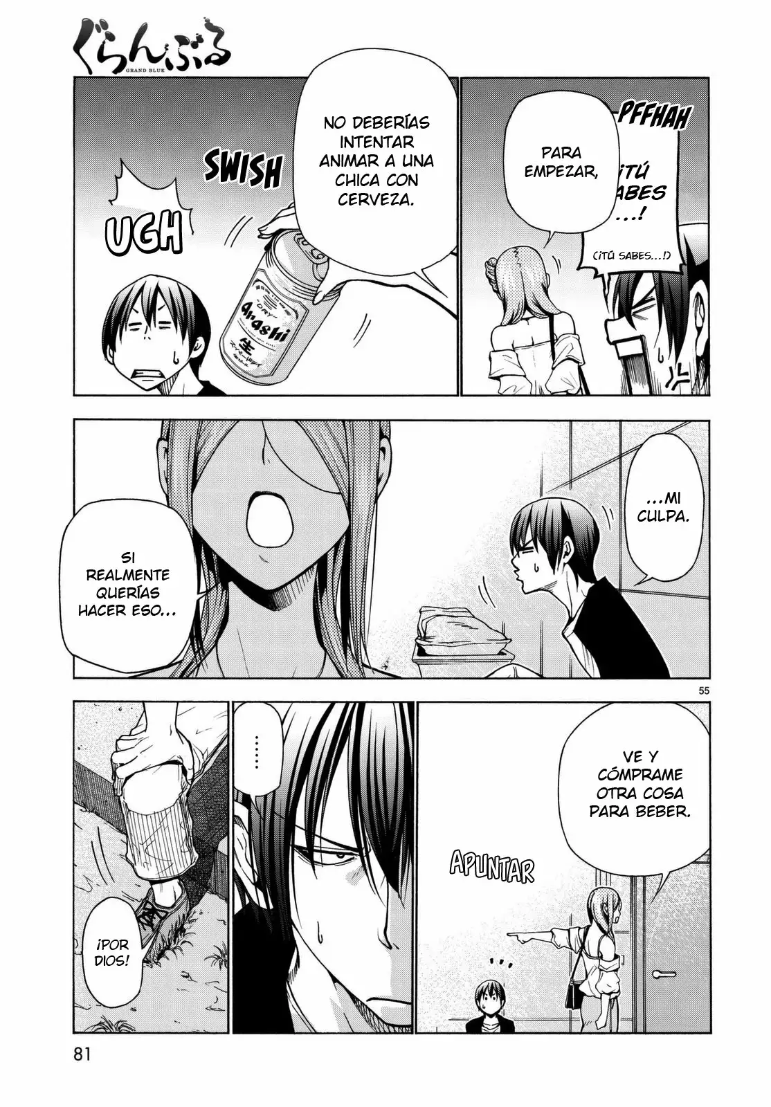 Grand Blue Capítulo 37 - Page 56