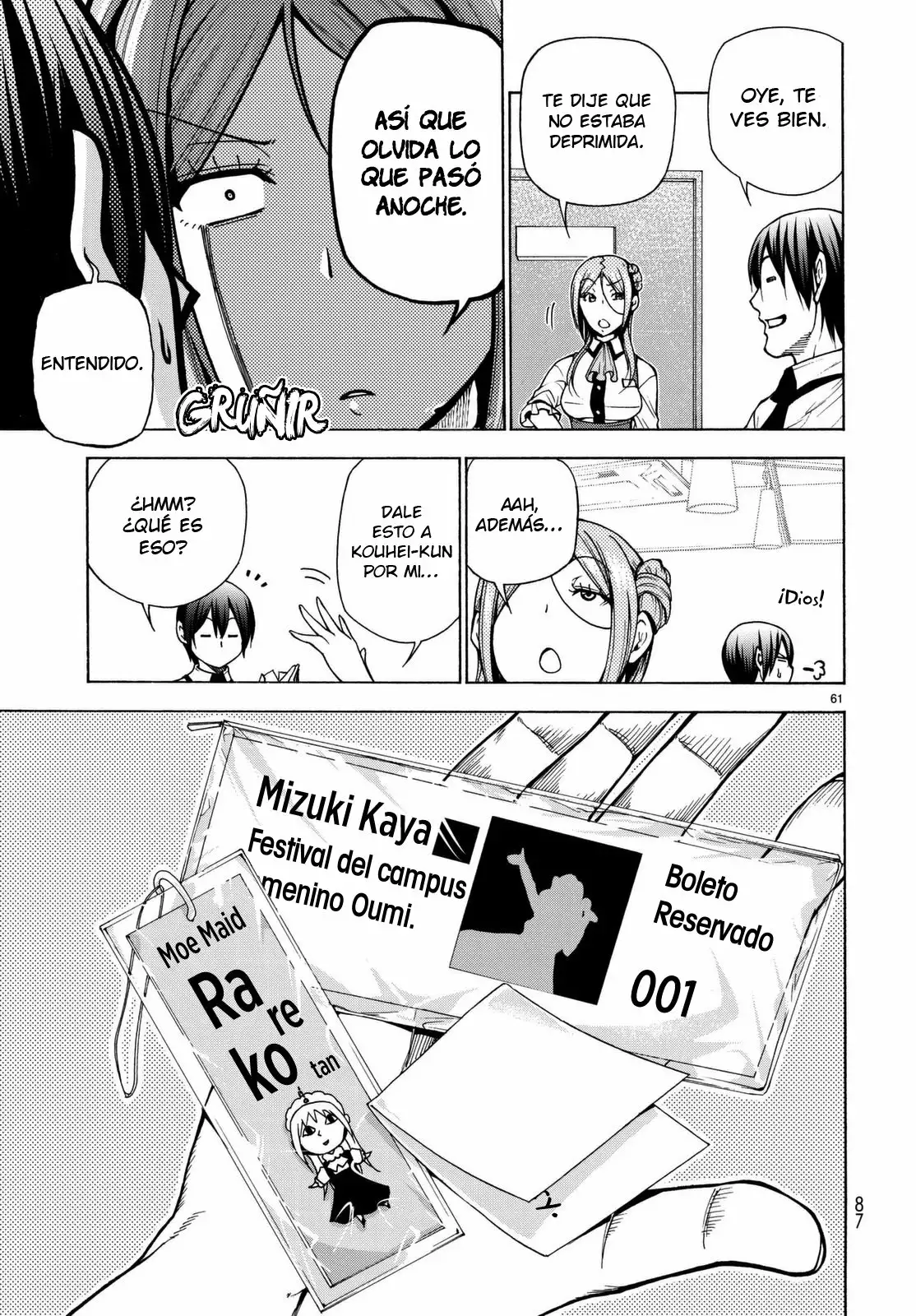 Grand Blue Capítulo 37 - Page 61