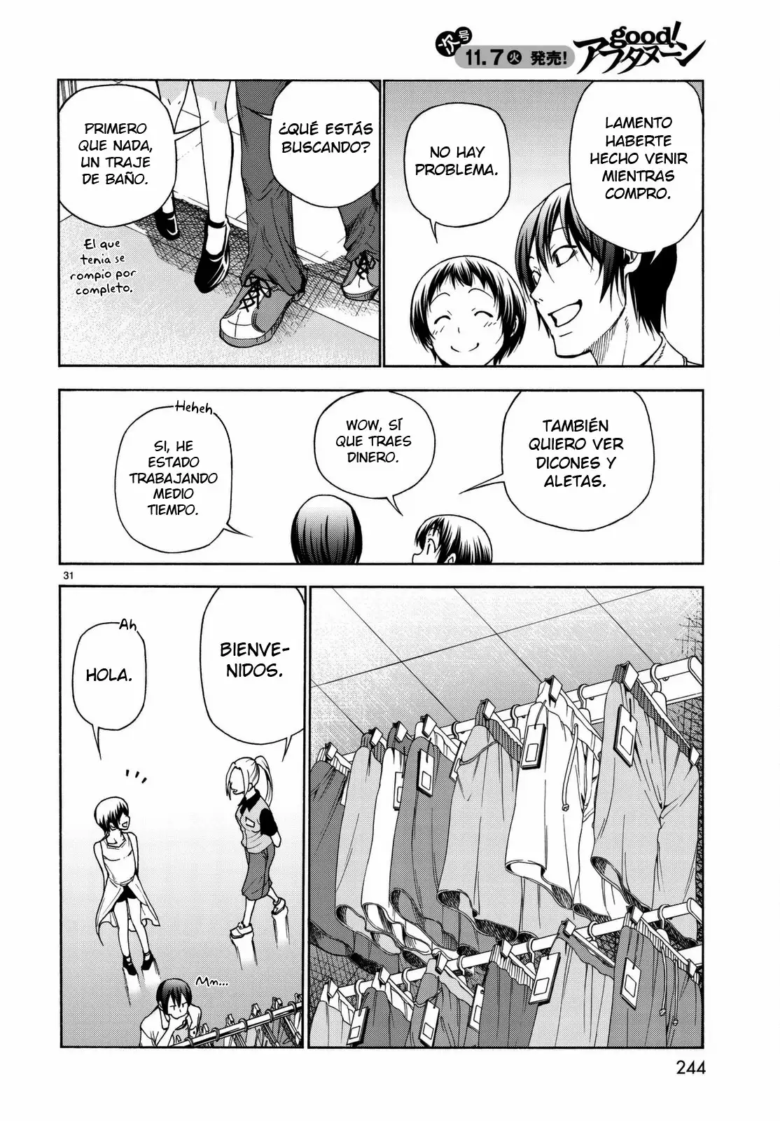 Grand Blue Capítulo 38 - Page 33