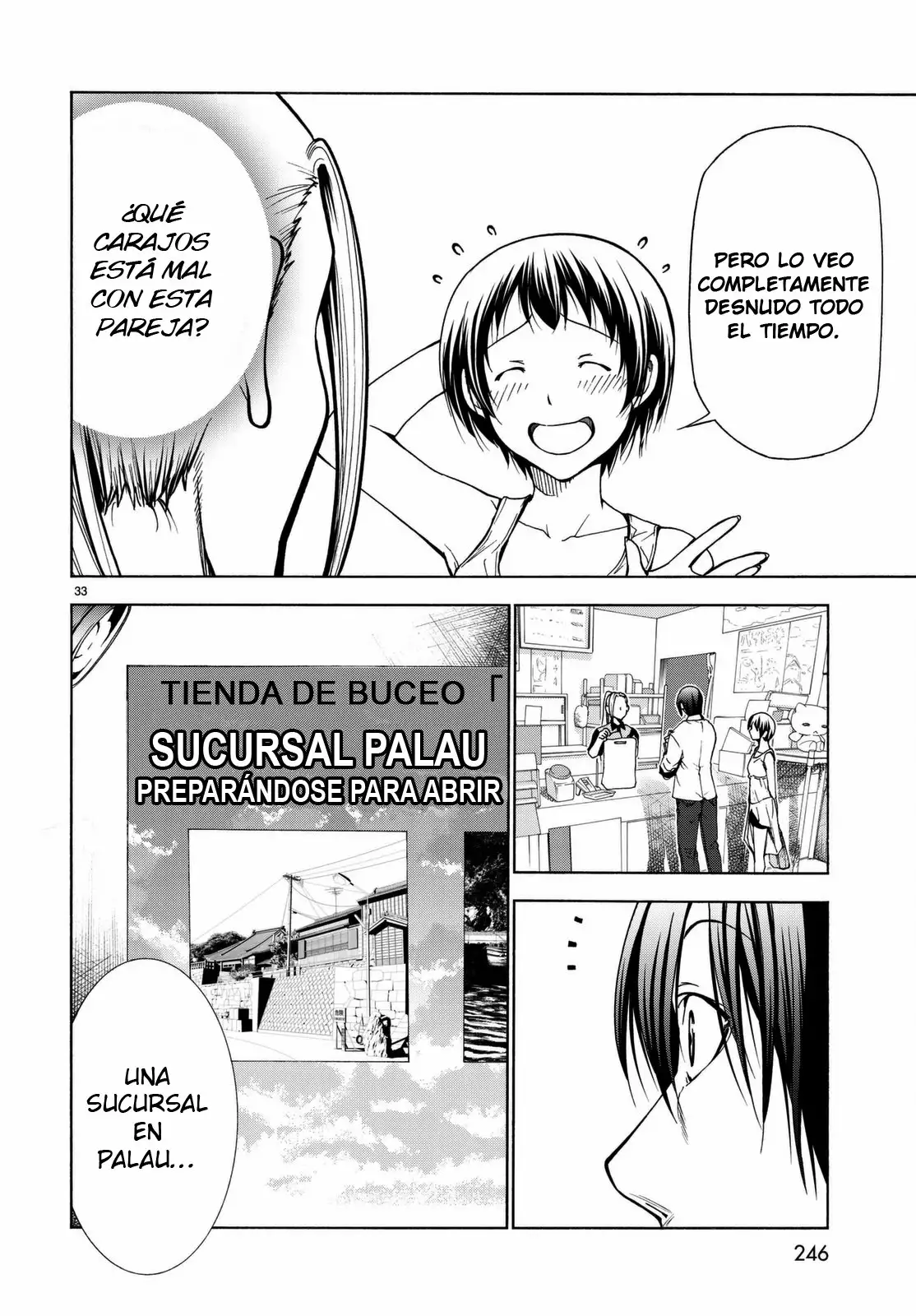Grand Blue Capítulo 38 - Page 35