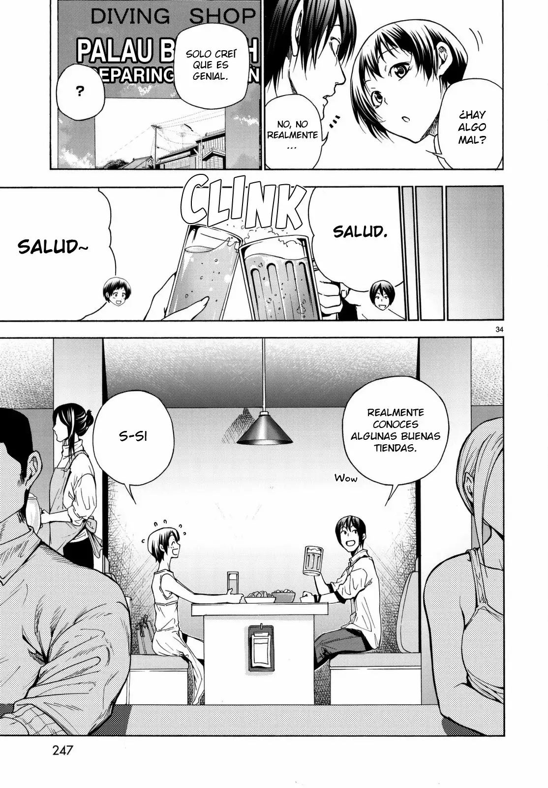 Grand Blue Capítulo 38 - Page 36