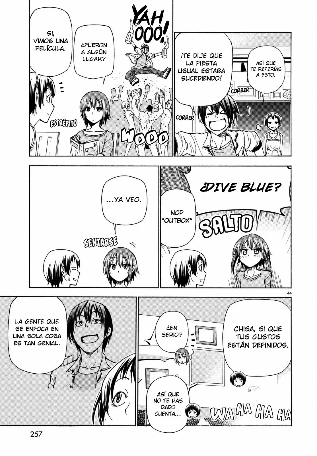 Grand Blue Capítulo 38 - Page 45