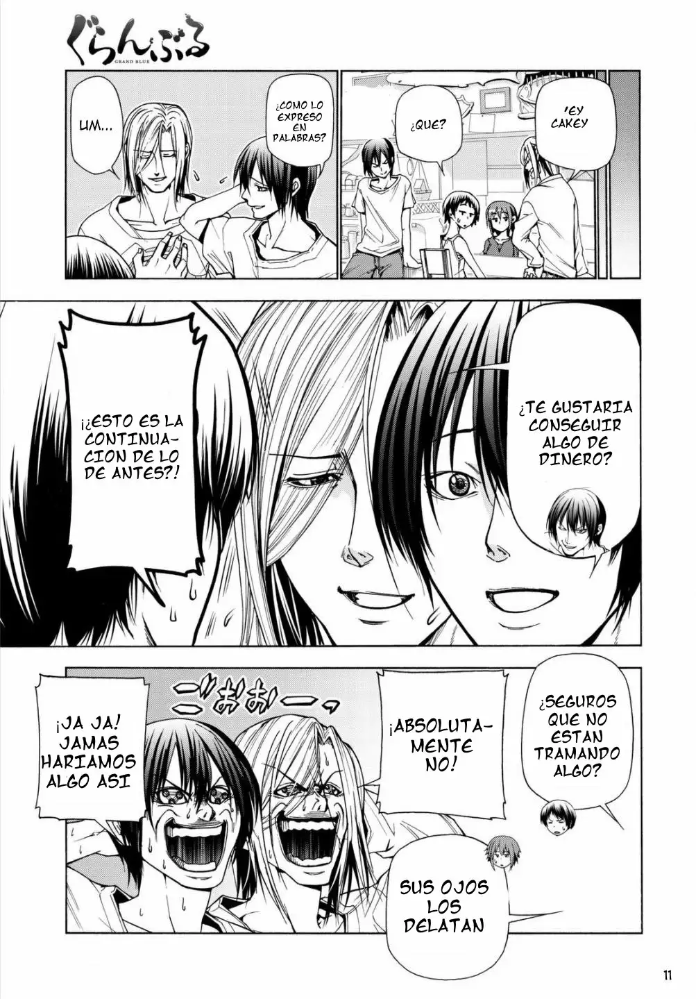 Grand Blue Capítulo 39 - Page 13