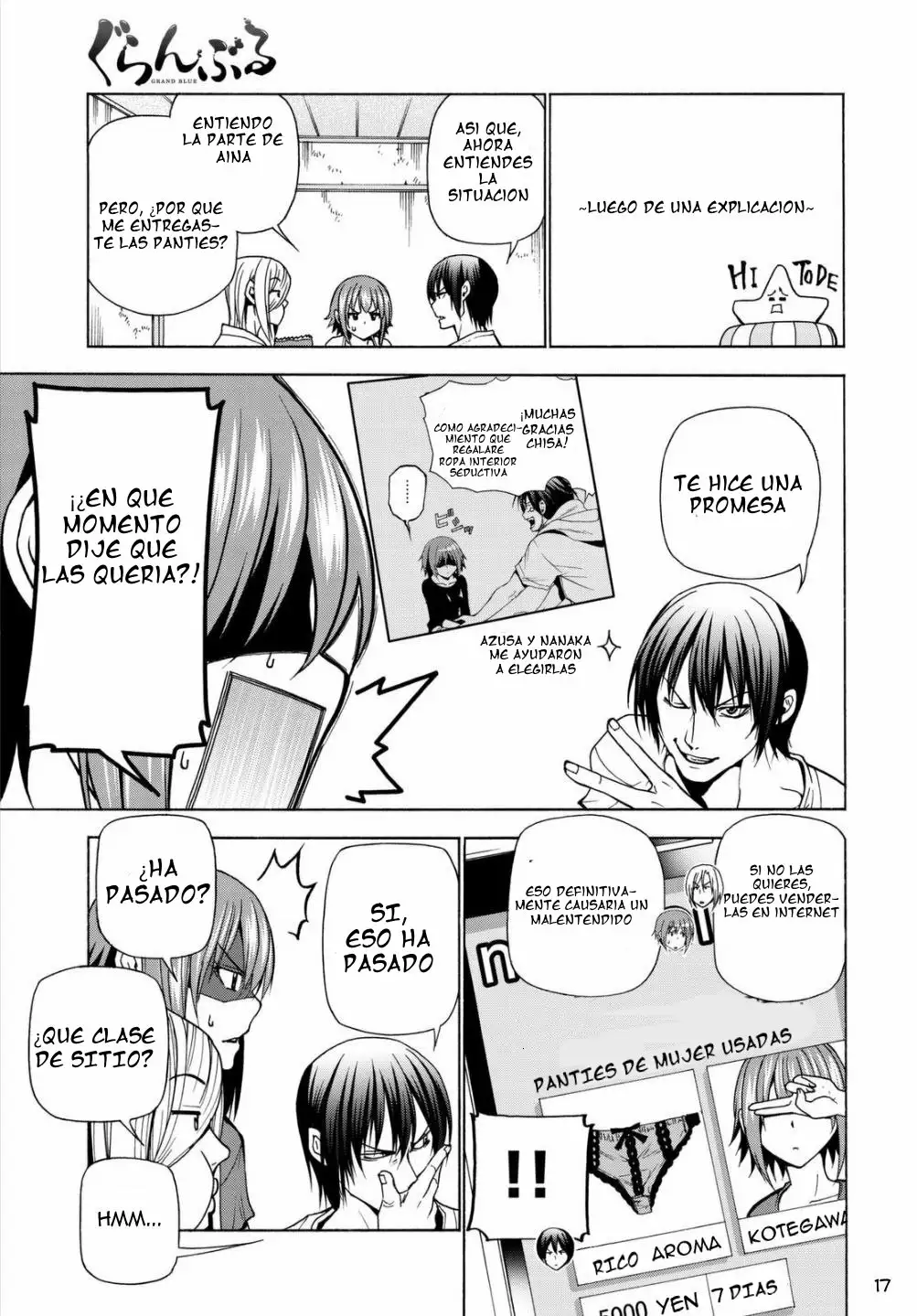 Grand Blue Capítulo 39 - Page 19