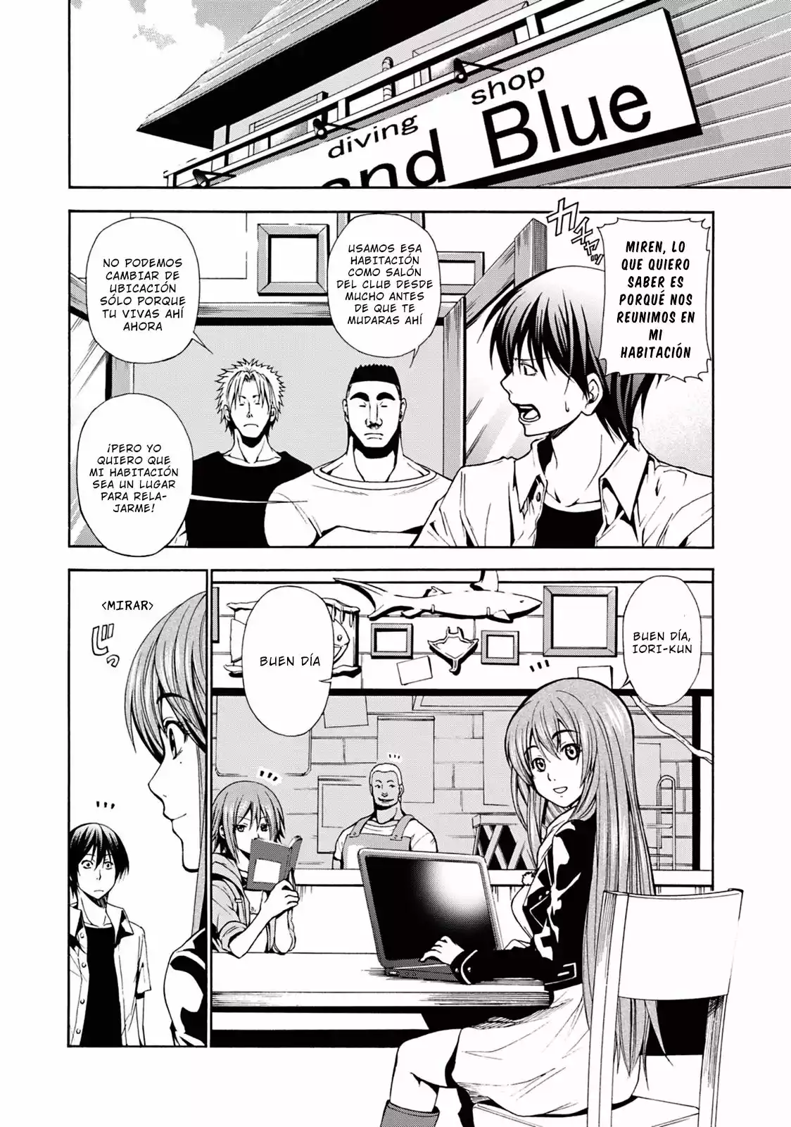 Grand Blue Capítulo 4 - Page 4