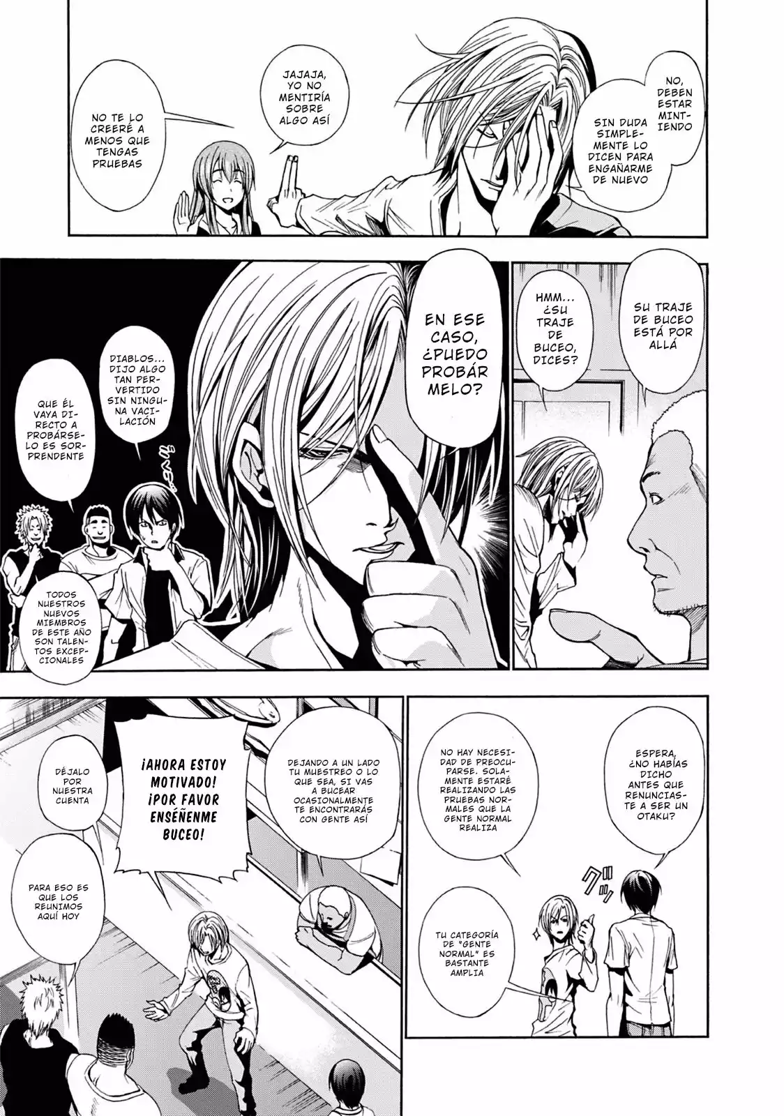 Grand Blue Capítulo 4 - Page 8